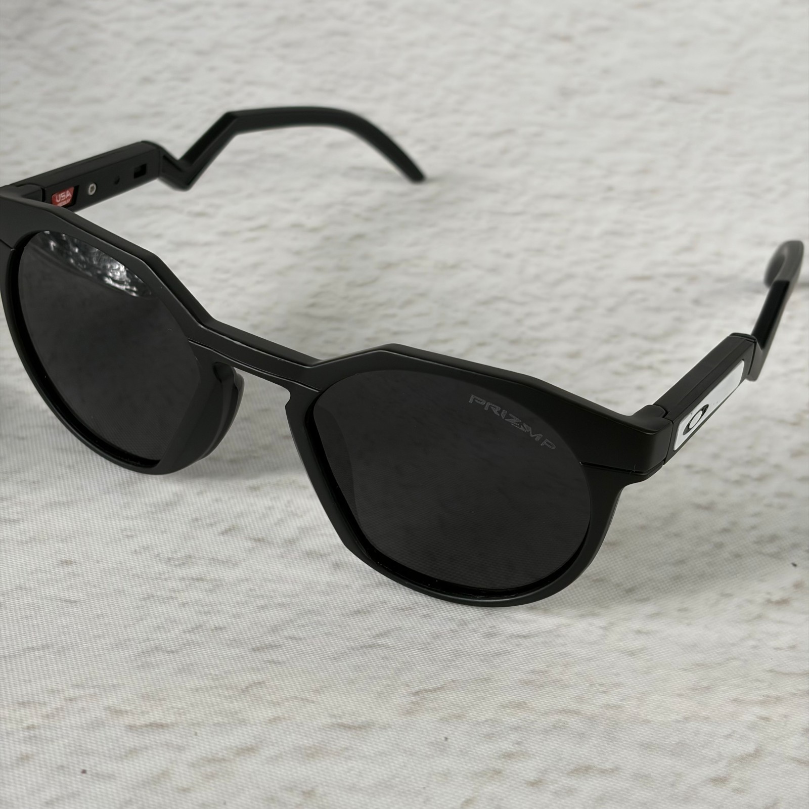 Oakley HSTN Sunglasses Matte Black Prizm Black Lens New In Box