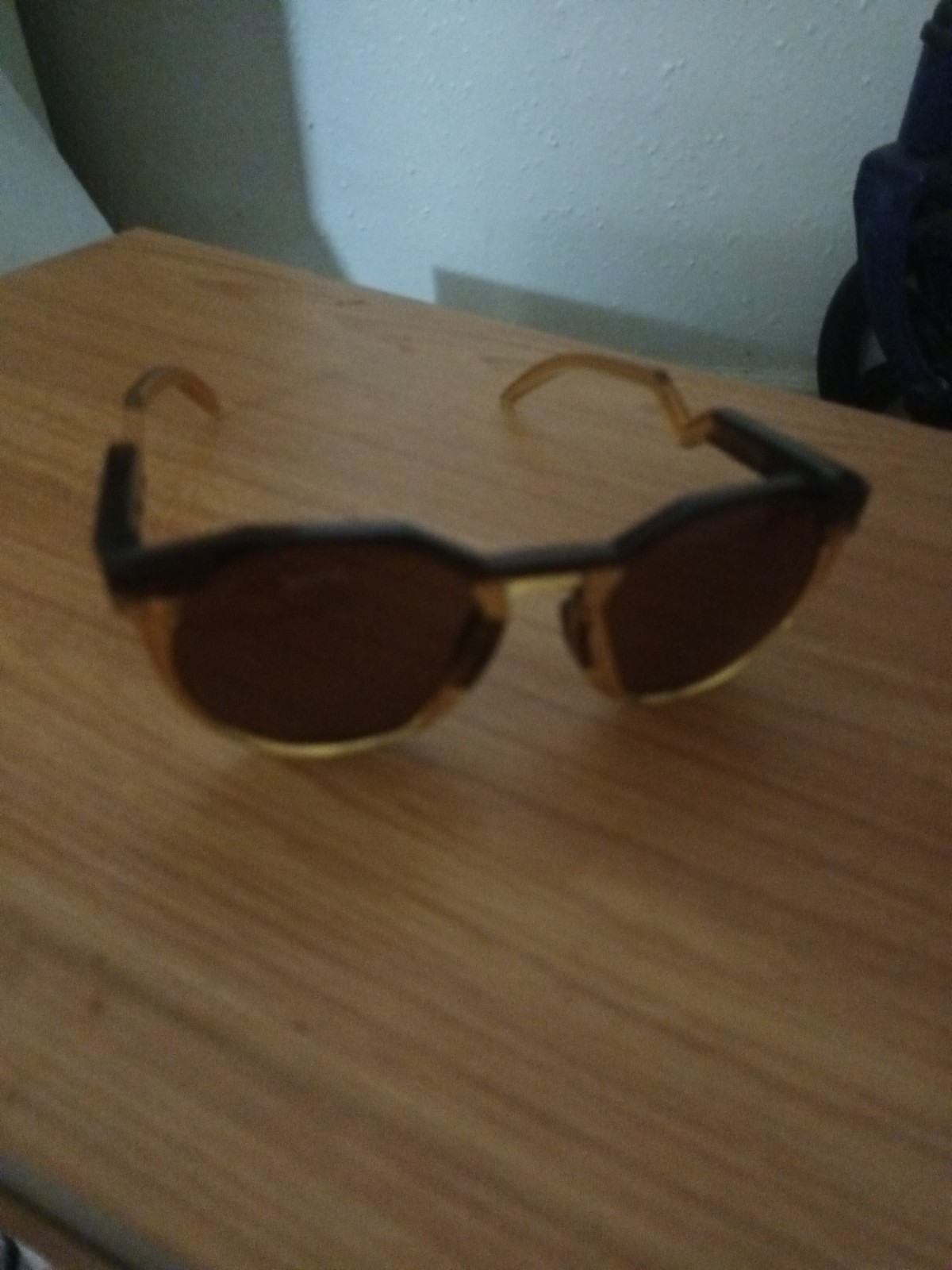 Oakley HSTN Mbappé Sunglasses OO9242-0752 Dark Amber W/ PRIZM Tungsten Lens