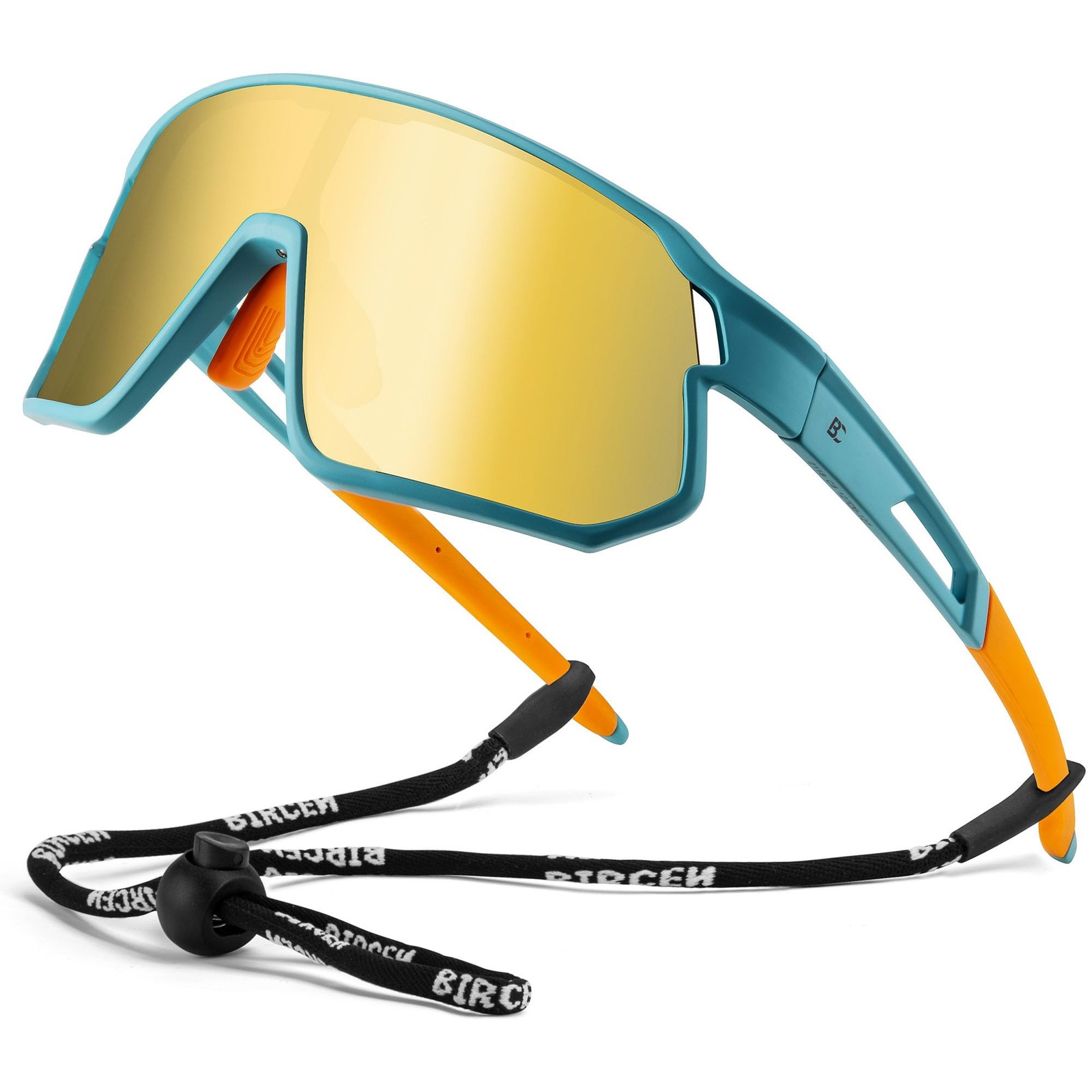 BIRCEN Polarized Baseball Sunglasses Sports TR90 Lightweight Running Sunglasses