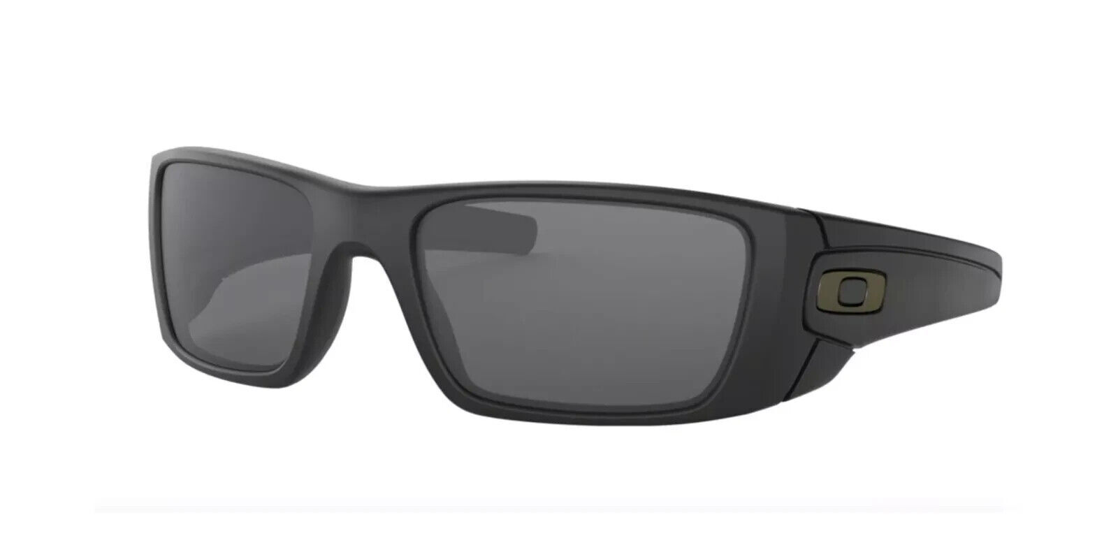 Oakley Men’s Oo9096 Fuel Cell Rectangular Sunglasses Si Matte Black/Grey