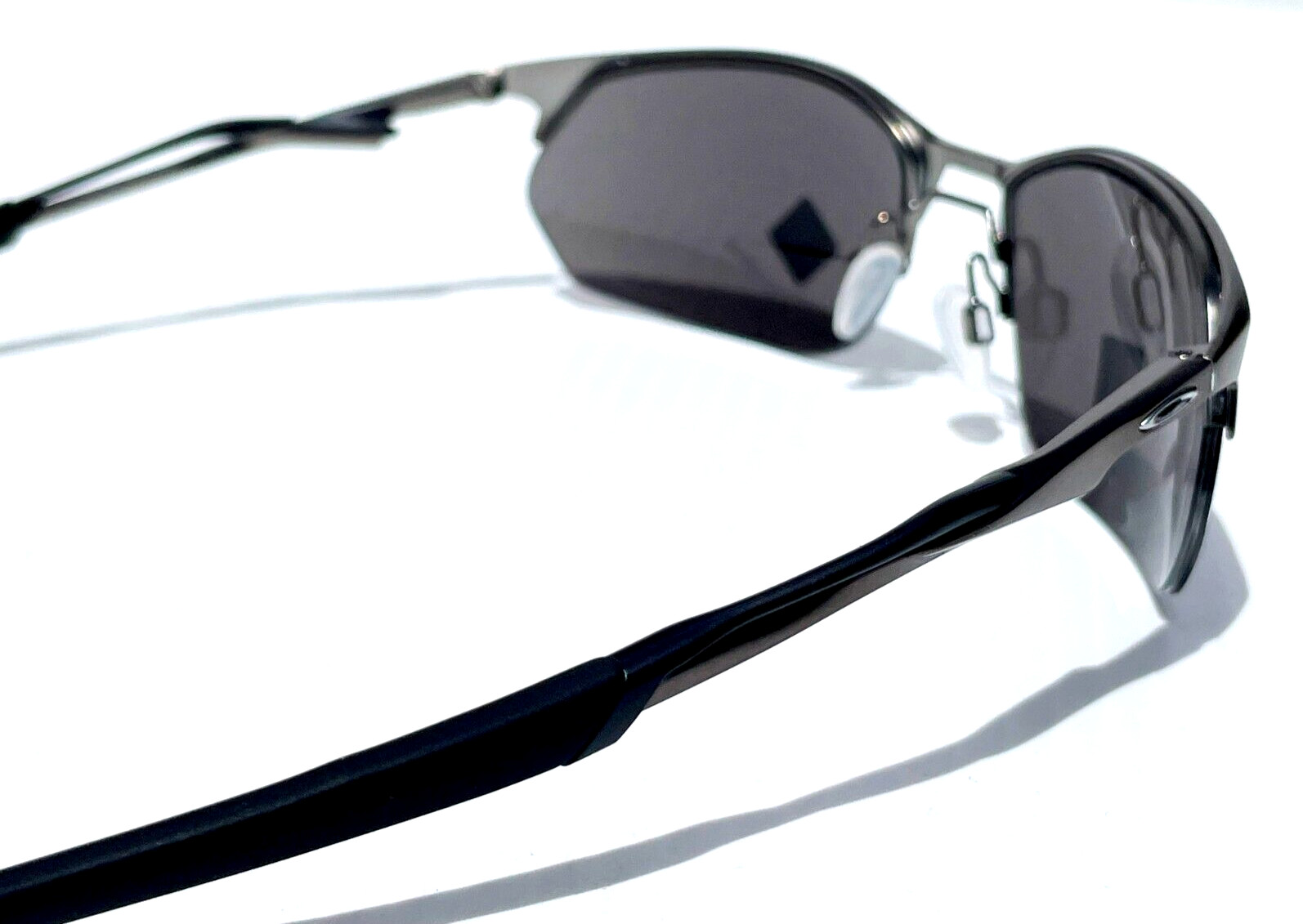 NEW Oakley WIRE TAP 2.0 Matte Gunmetal PRIZM Black Lens Sunglass 4145-02