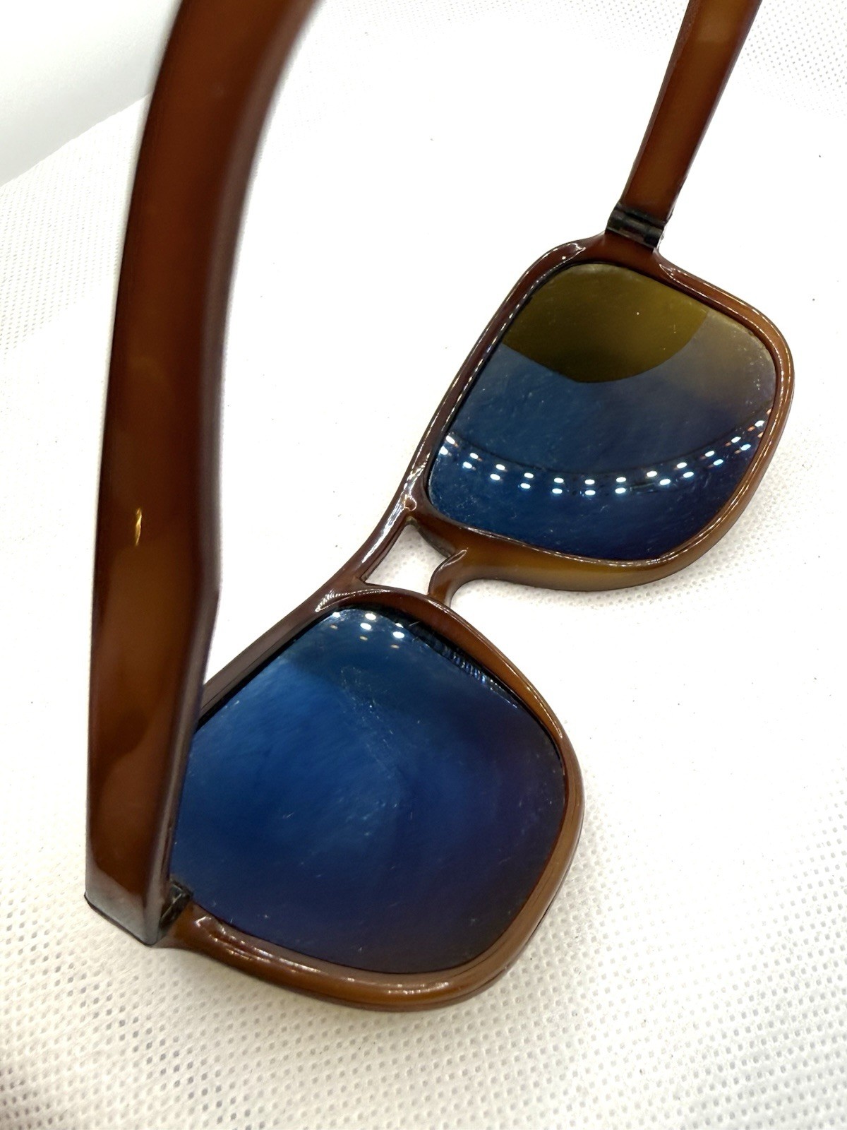 Sunglasses Nylon Frames France Depose Crown France Brown