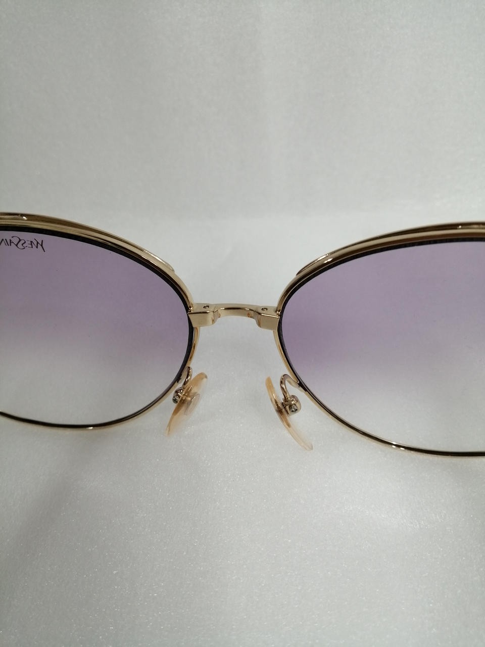 Yves Saint Laurent 31-5160 Gold Lens Purple Sunglasses