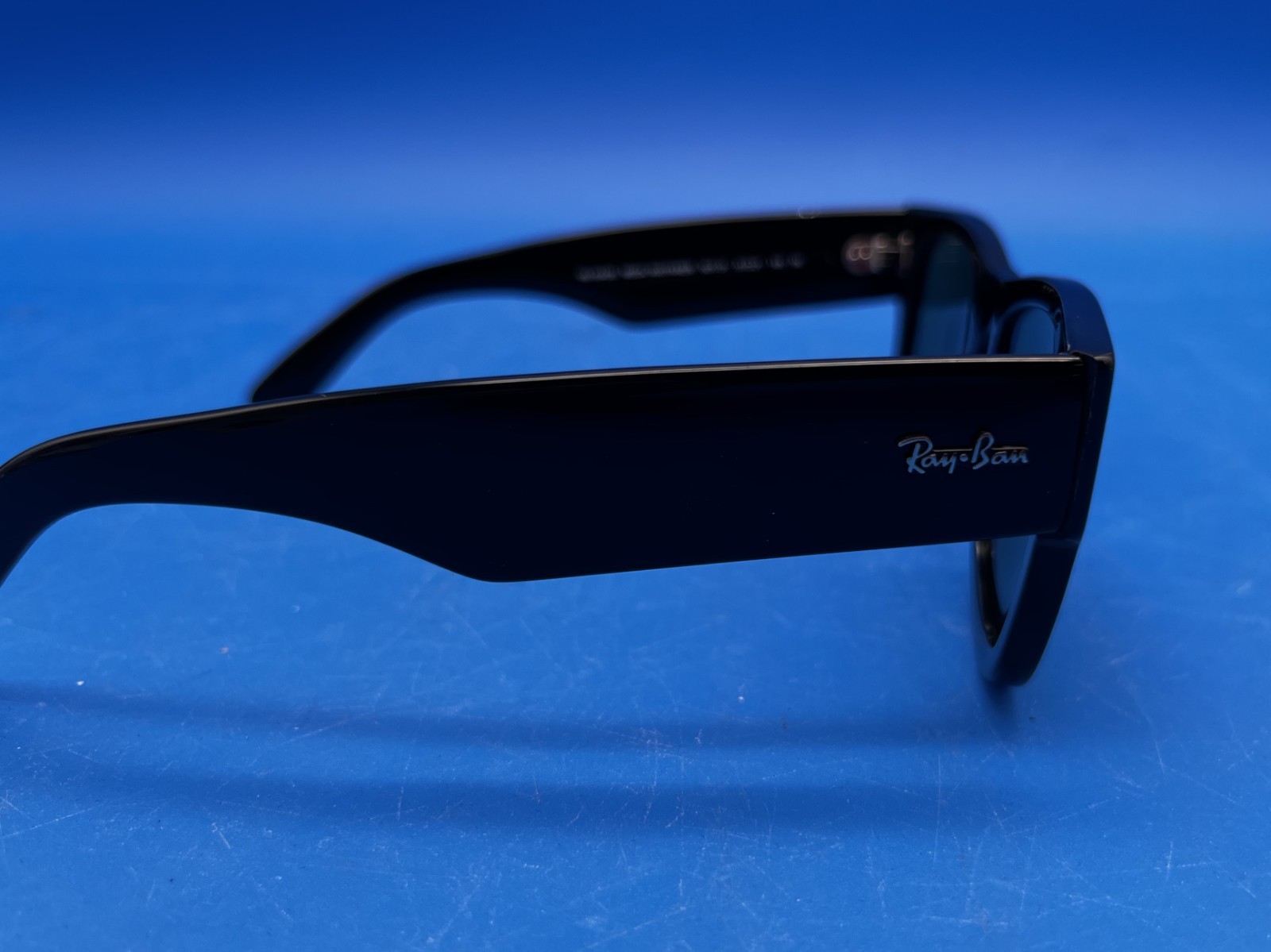 Ray-Ban RB0840S Mega Wayfarer 901/31 51mm Black Frame/Green Lens Sunglasses