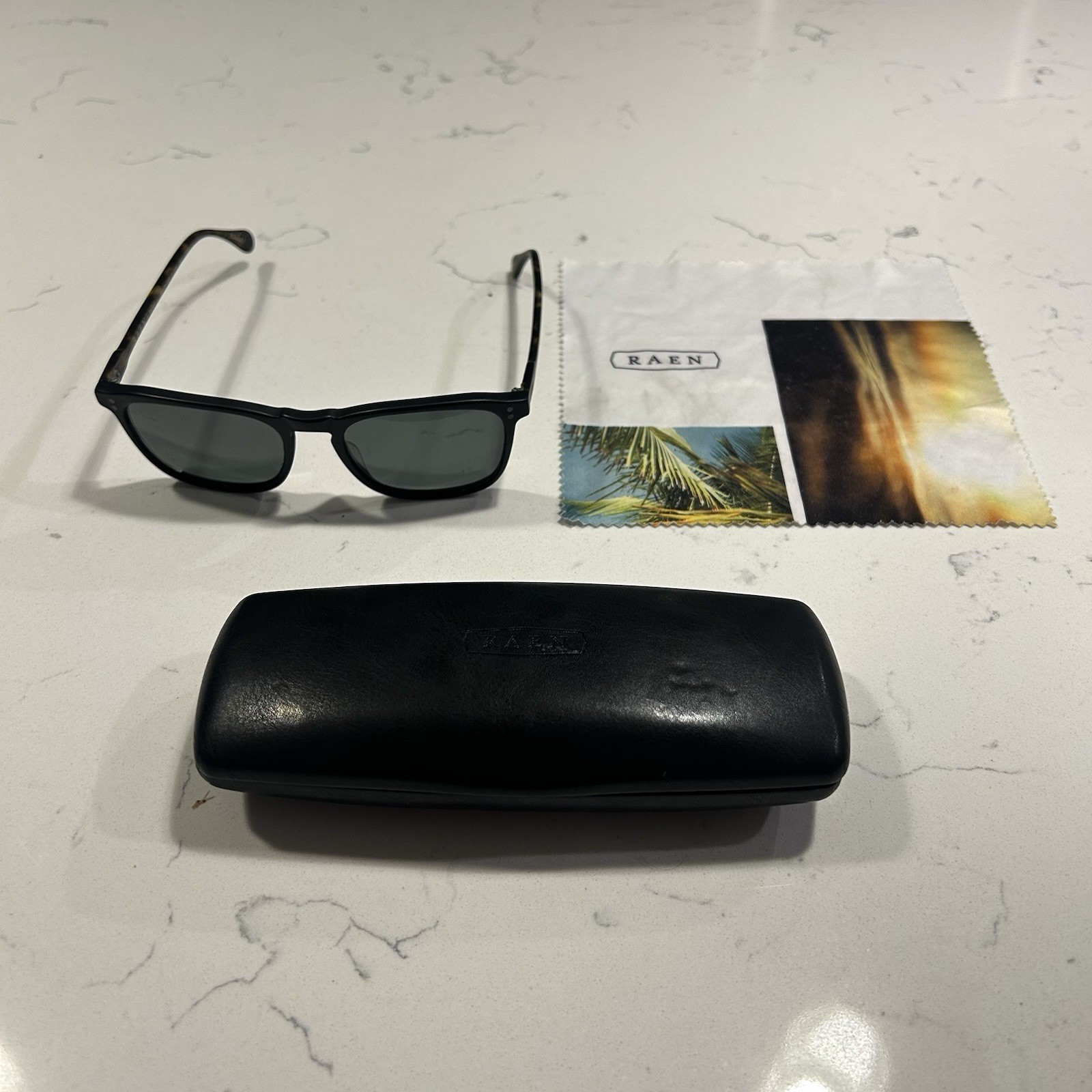 Raen Wiley Sunglasses – Matte Black / Matte Brindle – 54019-145 Polarized