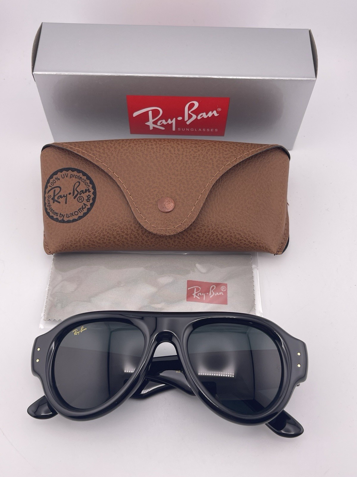 Ray Ban Aviator Puffer RB4925 601/87 Sunglasses – 2026 – Polished Black