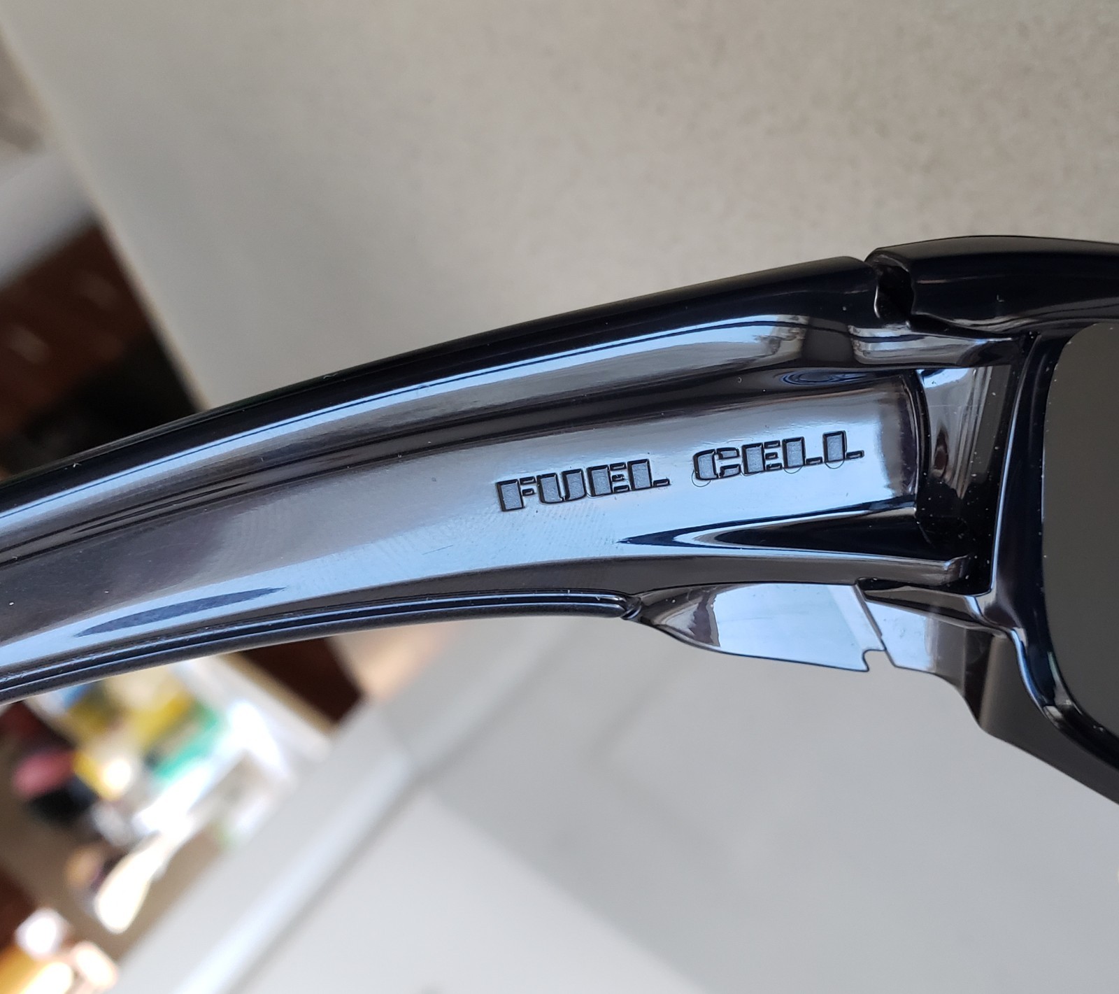 Oakley Fuel Cell Polarized Sunglasses – Polished Black Ink, Black Iridium