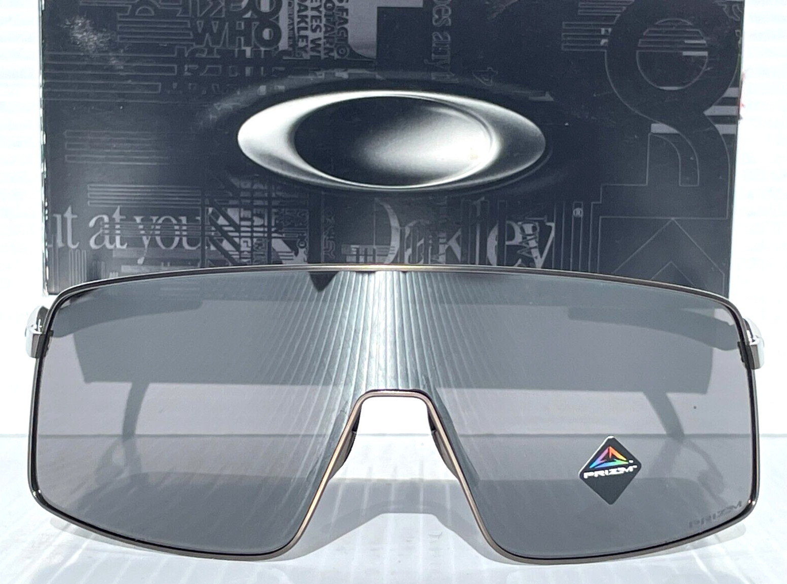 NEW Oakley SUTRO TI Matte Gunmetal PRIZM Black lens Sunglass 6013-01