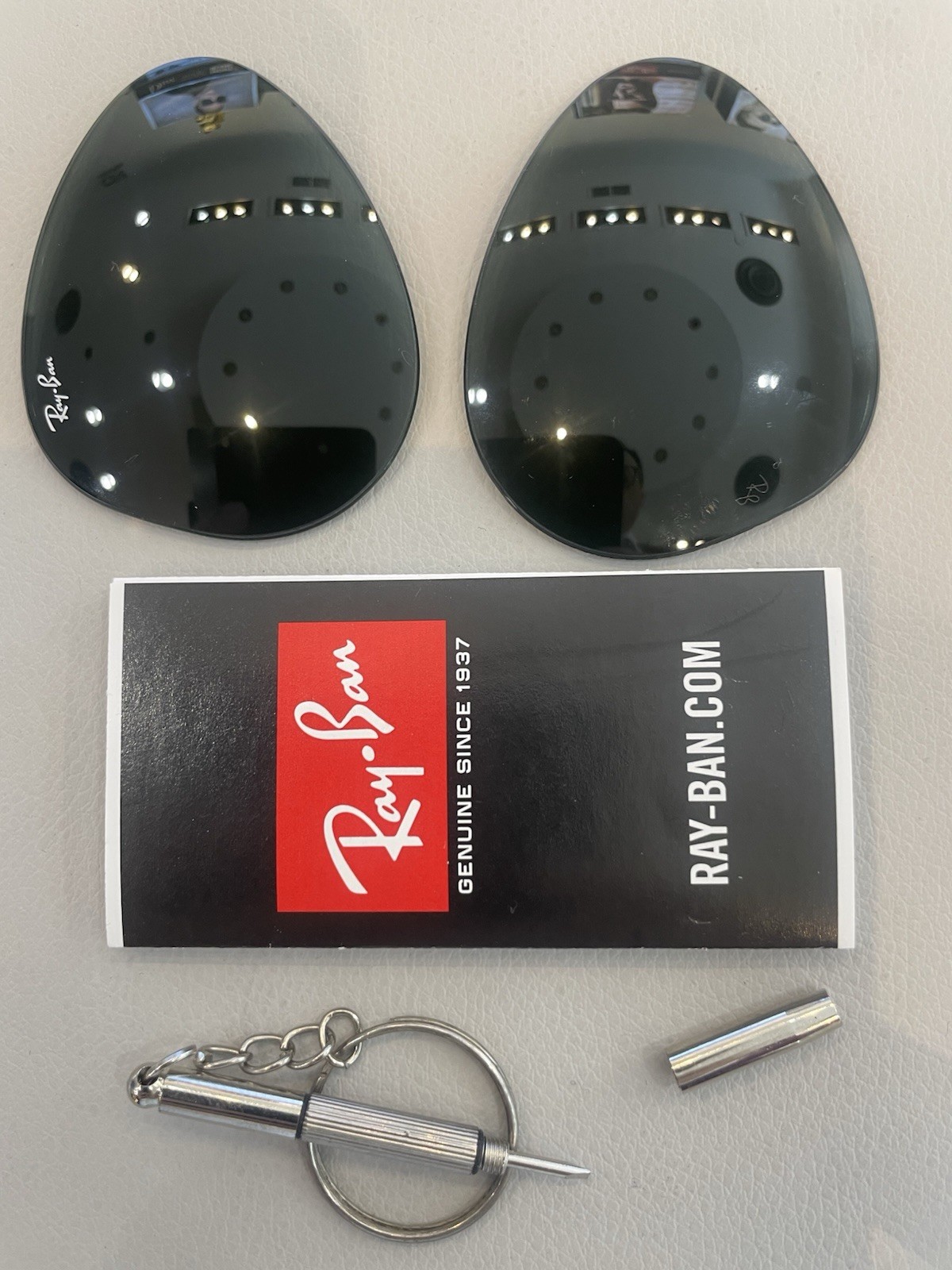 Ray-Ban Glass Lenses For RB3025, RB3138, RB3689, RB3030, and RB3479 RB8125 58mm