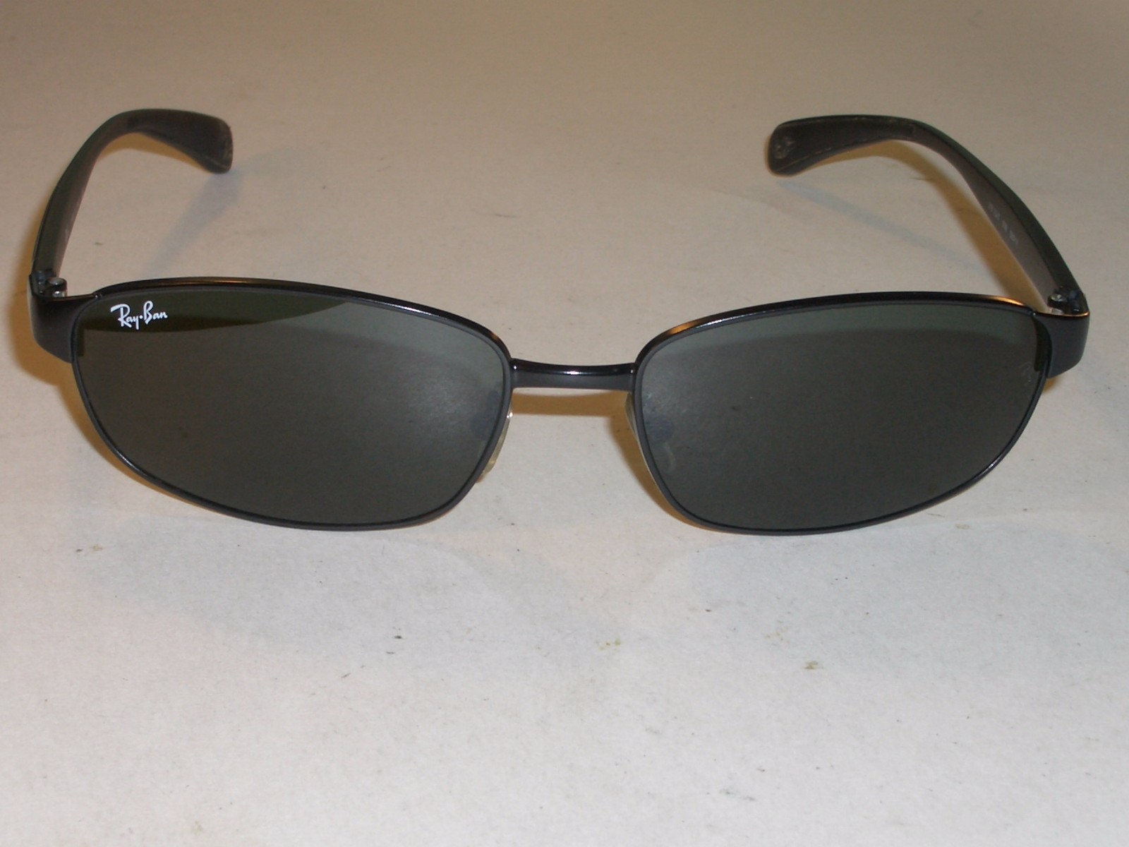 RAY BAN RB3247 006 59[]17mm SLEEK BLACK G15 UV GLASS LENS SUNGLASSES w/CASE ***