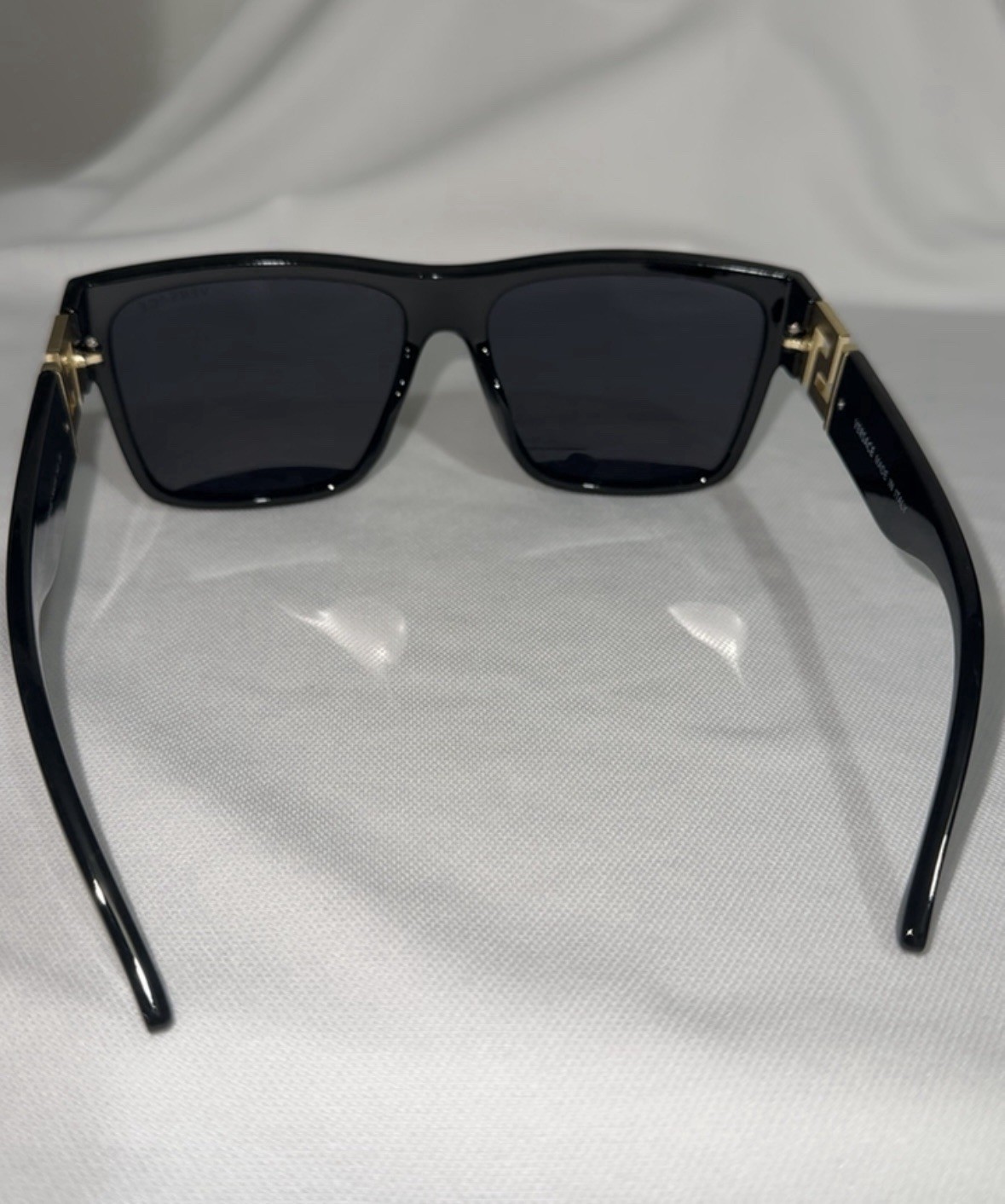 Versace Men’s VE4296 Sunglasses Black/Gray 59mm