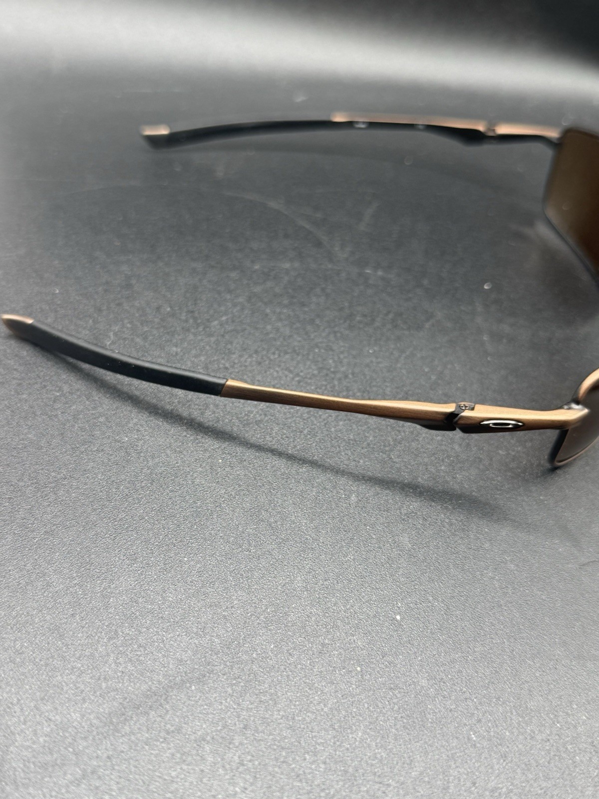 Oakley Splinter Toast/Matte Black/Tungsten Irid 05-466 Spring Hinge New