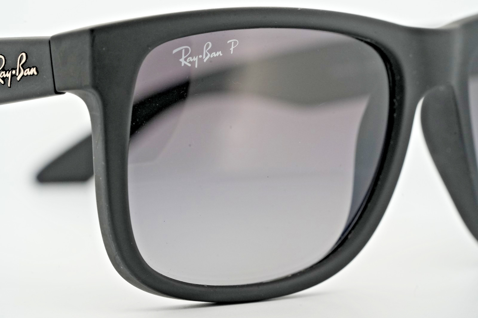 Ray-Ban Justin RB4165 622/T3 Sunglasses Full Rim Square Polarized Lens 54-16-145