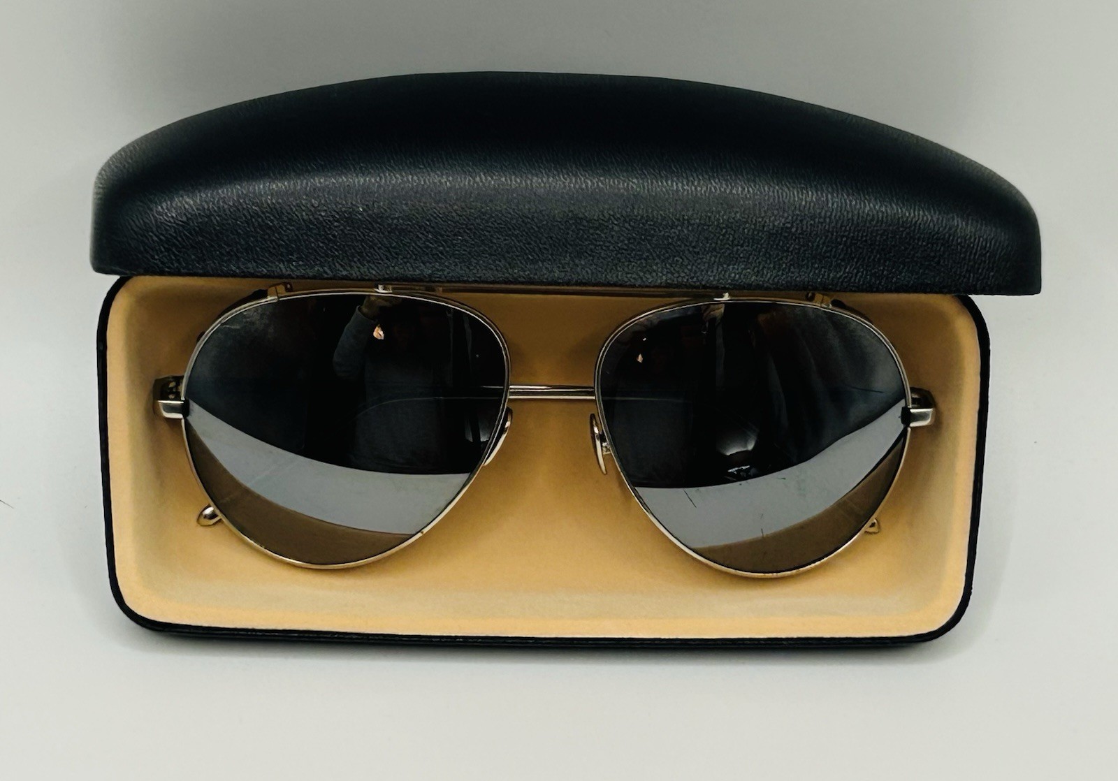 DIROCCO Silverstone Penmann Aviator Sunglasses Titanium Carbon Italy RARE