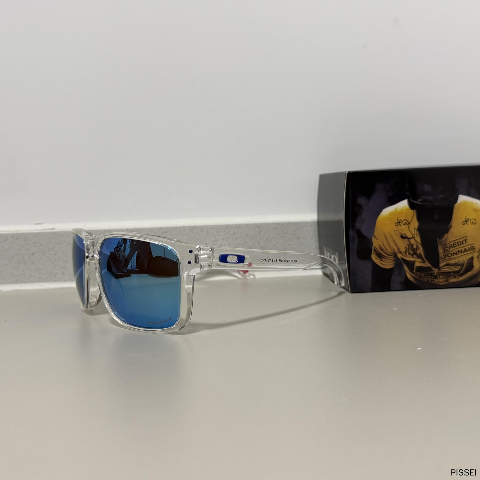 Oakley HOLBROOK XXL OO9487 Sunglasses with Clear Polarized PRIZM Ice Blue IN BOX