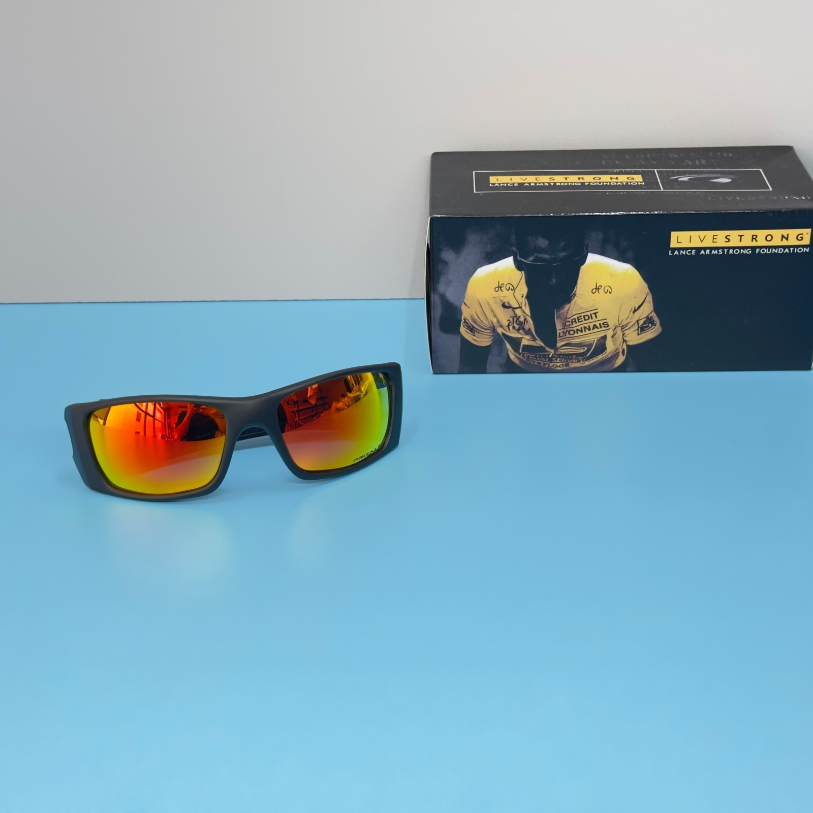 Oakley Fuel Cell OO9096 Black Frame Prizm Ruby Lens Sunglasses New w/ Box