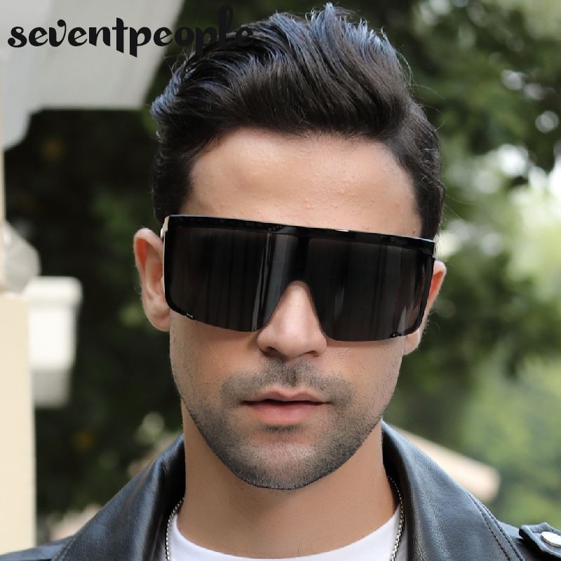 Retro Gradient Square Sunglasses -UV400 Polycarbonate Lens Plastic Frame Eyewear