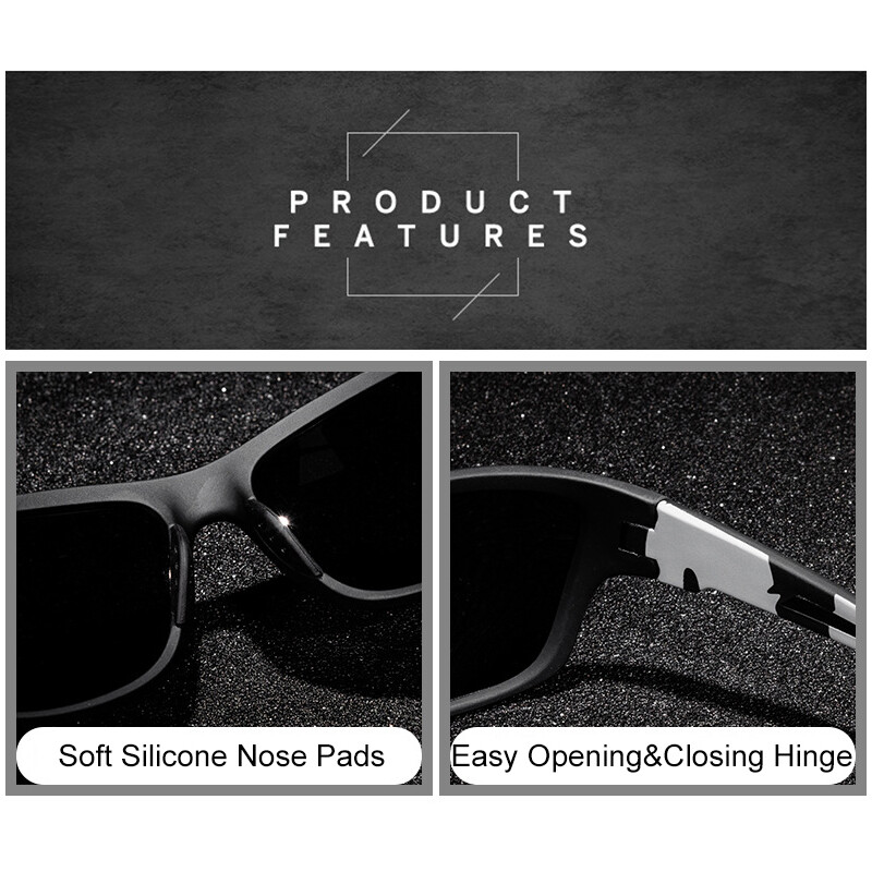Polarized Sports Sunglasses Driving Cycling Fishing Sun Glasses UV Protection