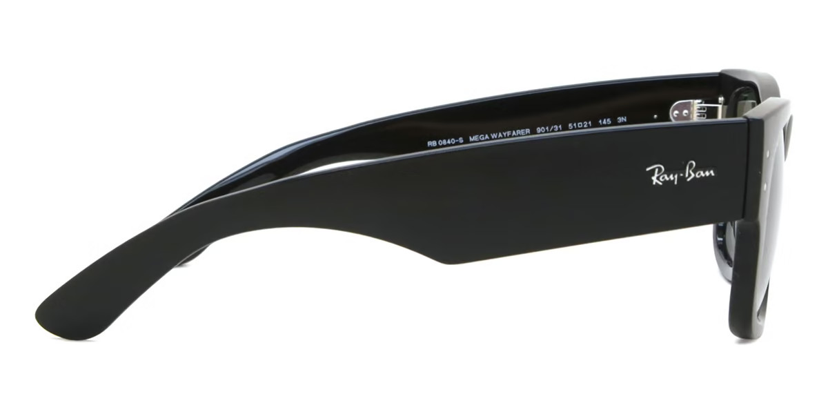 Ray-Ban RB0840S Mega Wayfarer 901/31 51 Unisex Sunglasses