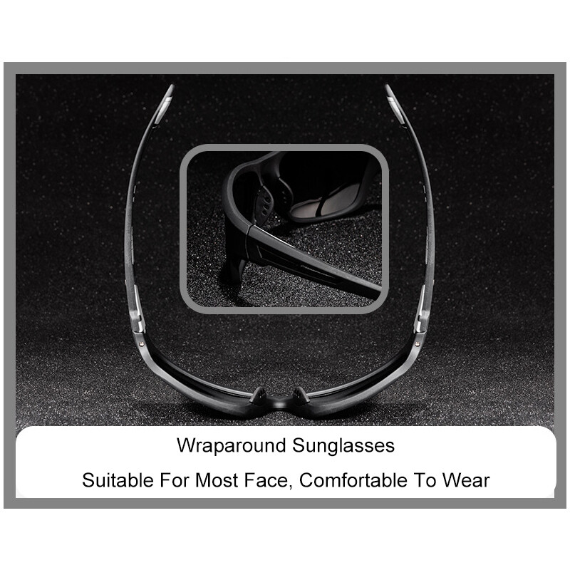 Polarized Sports Sunglasses Driving Cycling Fishing Sun Glasses UV Protection