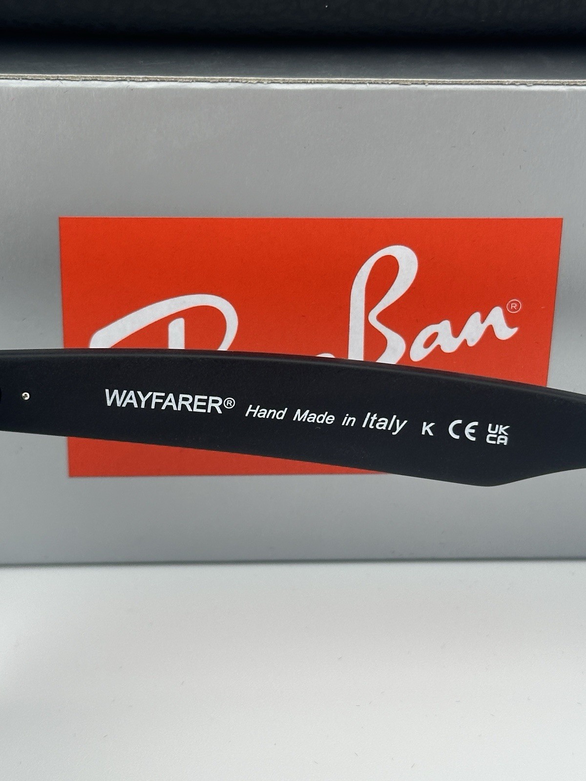 Ray-Ban Wayfarer RB2140 Sunglasses Matte Black Frame G15 Green Lens