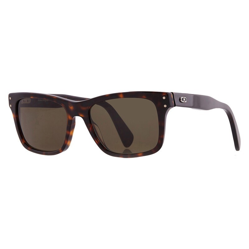 New Salvatore Ferragamo SF1039S 240 Tortoise Sunglasses with Green Lenses