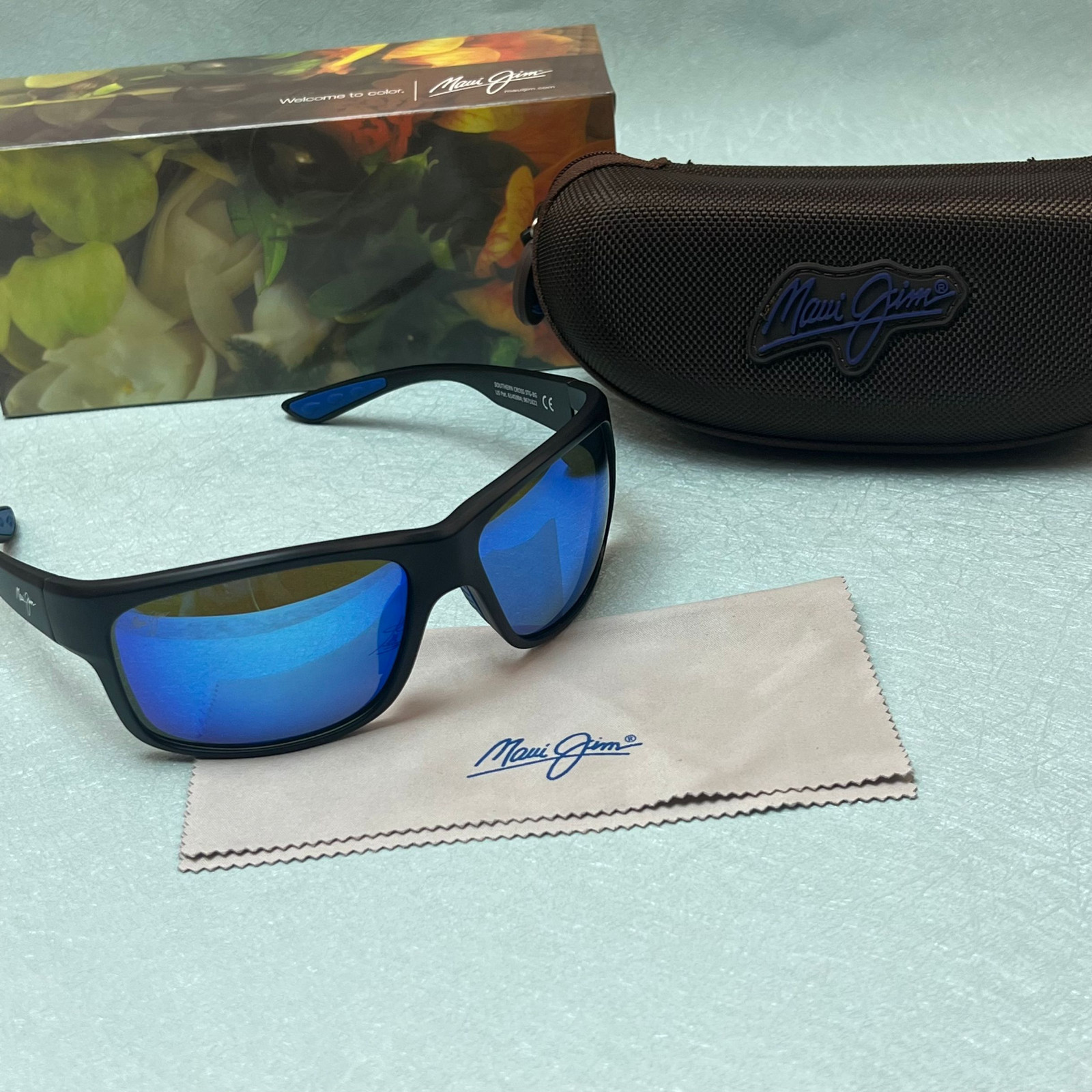 Maui Jim Southern Cross STG-BG Sunglasses Polarized 63-17-120