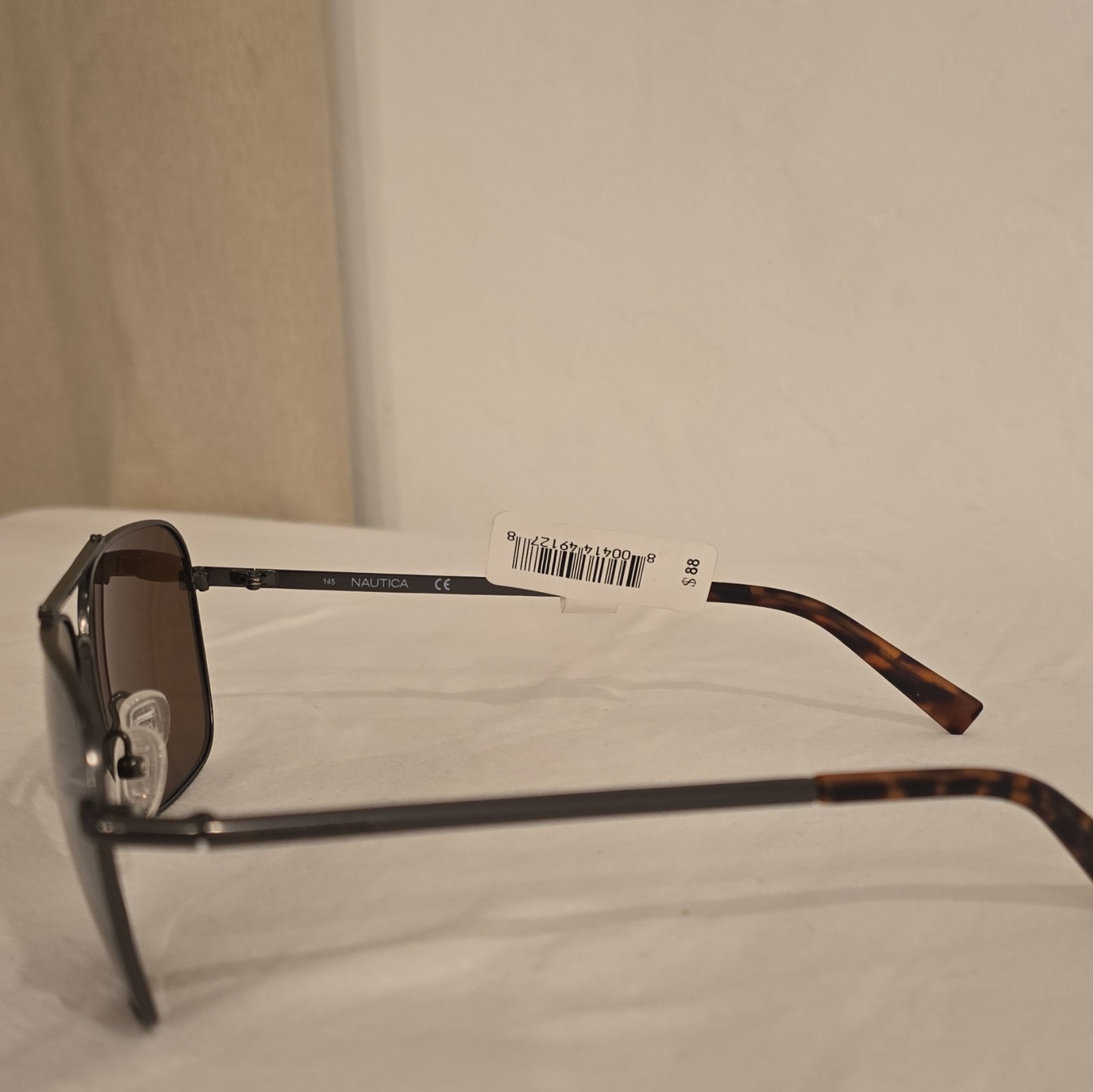 Nautica N9208SWM Men’s Rx’able Sport Sunglasses Matte Gunmetal 57-15-145 OB