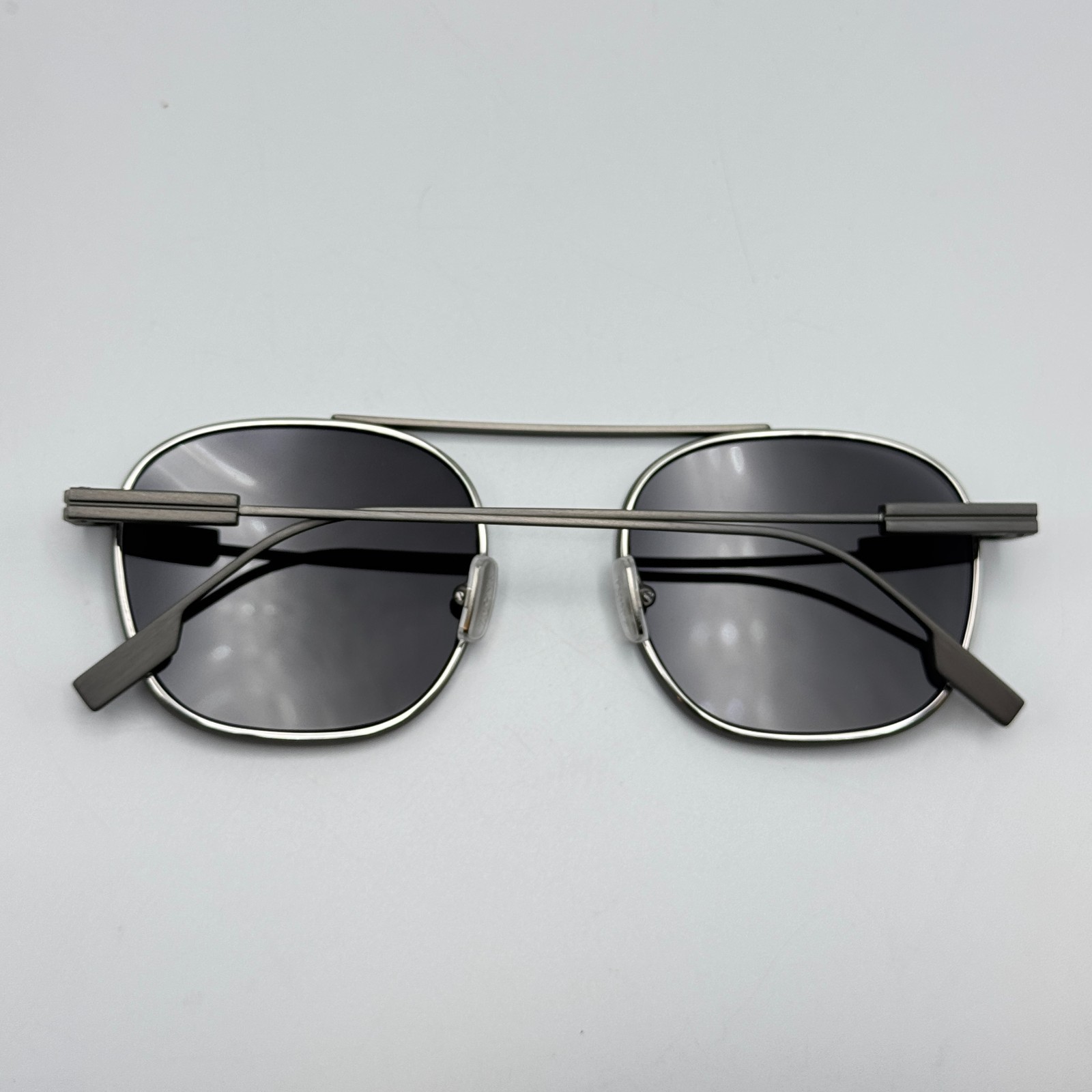 Ermenegildo Zegna Sunglasses EZ0290 09A Matte Gunmetal Frame Gray Lens 53-21-145