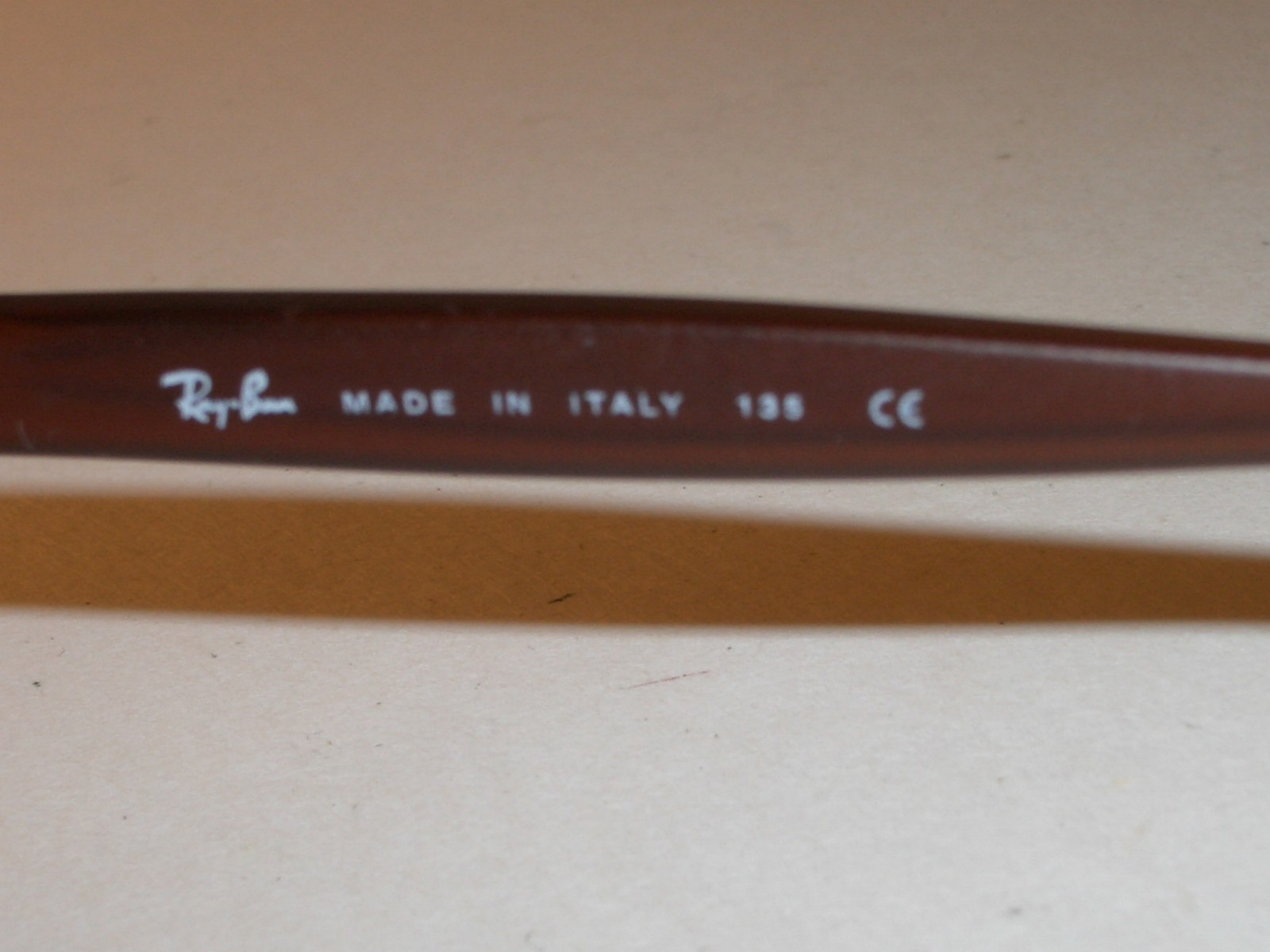 RAY BAN RB3247 59[]17mm BROWNISH CHROME G15 UV GLASS LENS SUNGLASSES w/CASE