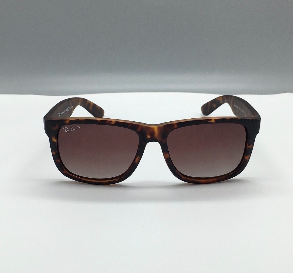 BROWN RB4165 RAY-BAN JUSTIN MAN SUNGLASSES (RB4165 54-16 145MM)