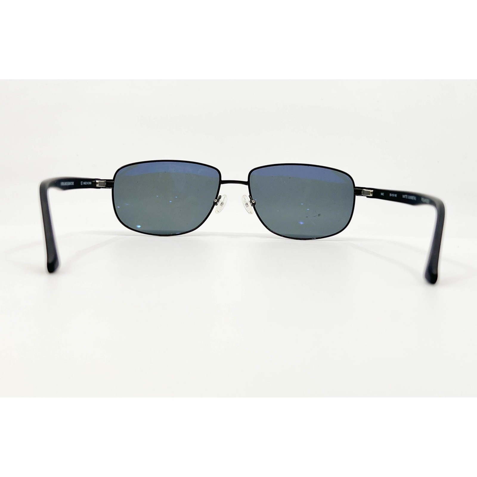 Kirkland Signature Sunglasses Mens Matte Gunmetal Polarized M42 59-16-140