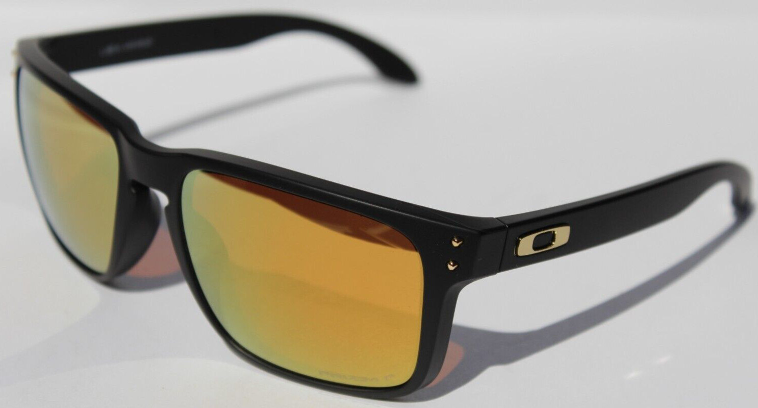 OAKLEY Holbrook XL POLARIZED Sunglasses Matte Black/Prizm 24K Gold OO9417 NEW
