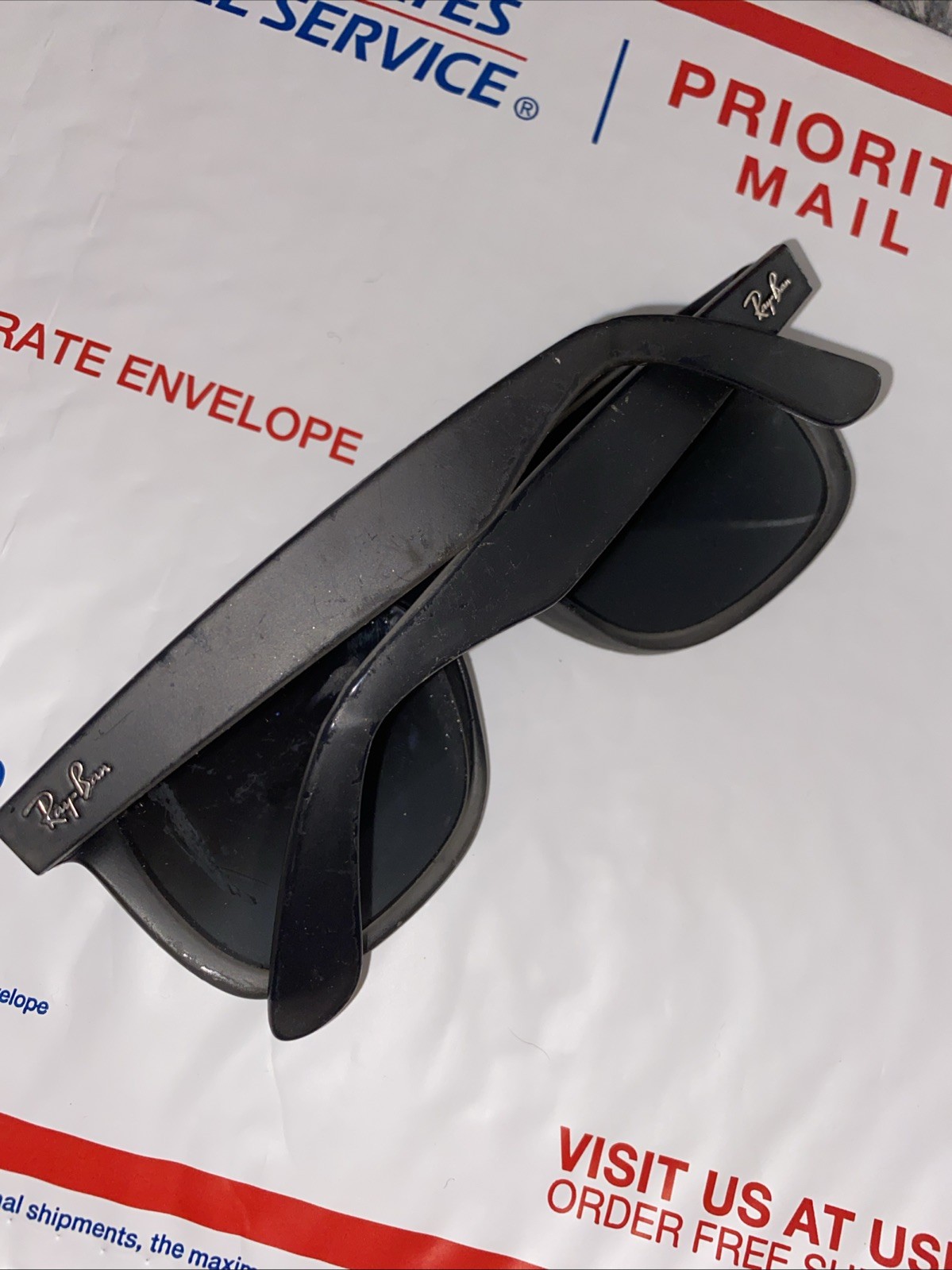 Ray-Ban RB4165 852/88 Matte Gray Sunglasses Frame Square Justin 54-16-N Italy