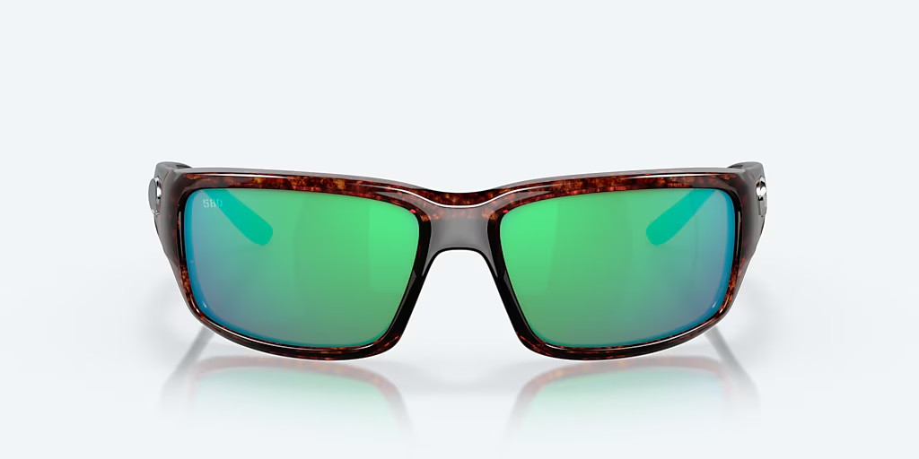 Costa Del Mar Fantail Tortoise / Green Mirror 580G POLARIZED 59 mm Sunglasses