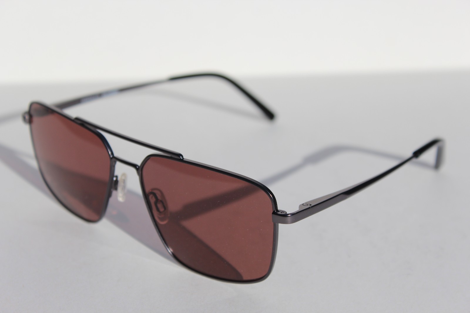 SERENGETI Aitkin POLARIZED Sunglasses Matte Gunmetal/Saturn Sedona SS554004 NEW