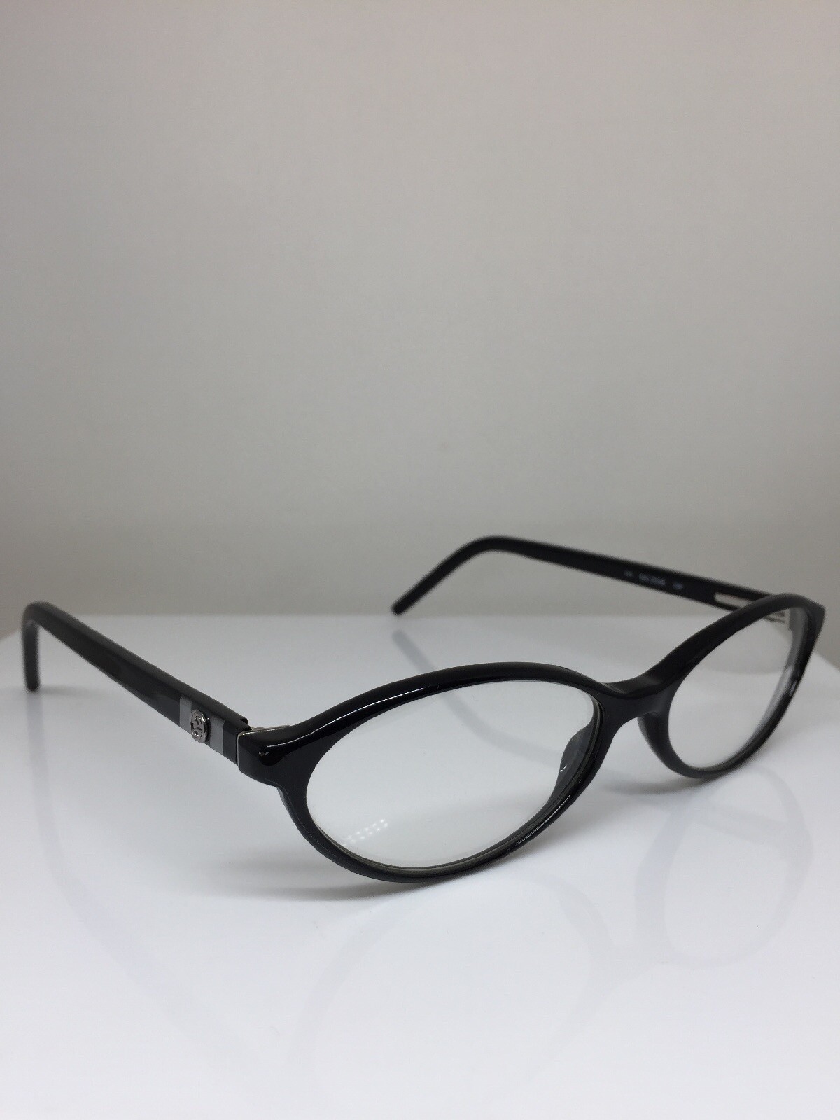 New Vintage GUCCI GG 2596 EYEGLASSES GLASSES GG 2596 C. Z8P Shiny Black 53-15mm