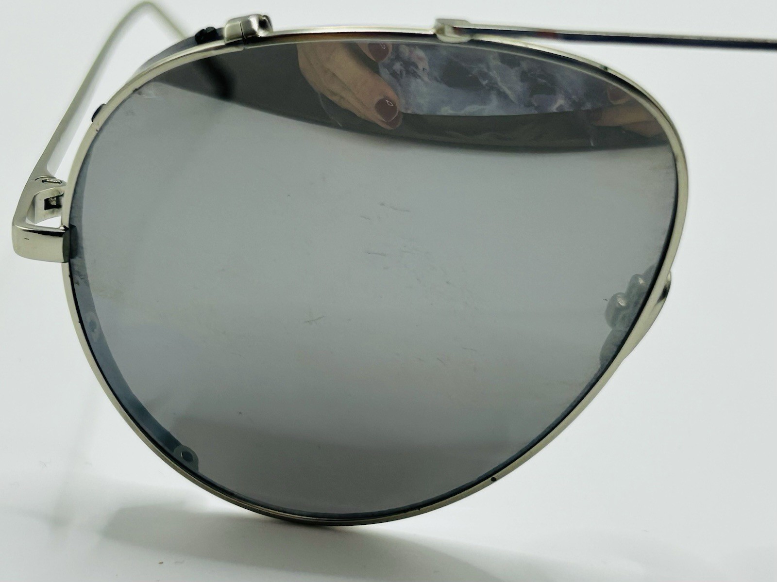DIROCCO Silverstone Penmann Aviator Sunglasses Titanium Carbon Italy RARE