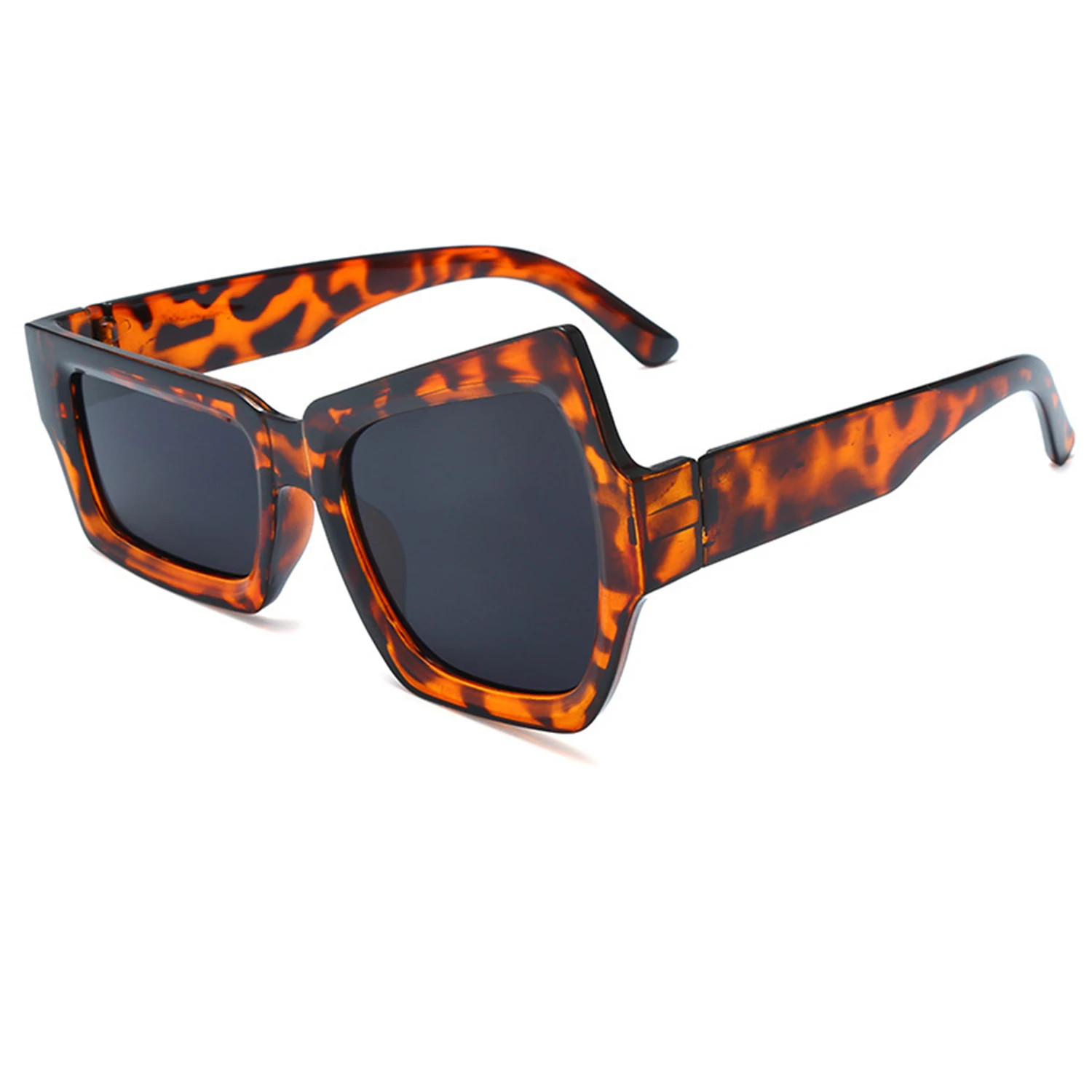 Irregular Square Sunglasses UV400 Unisex Asymmetrical Casual Party Eyewear
