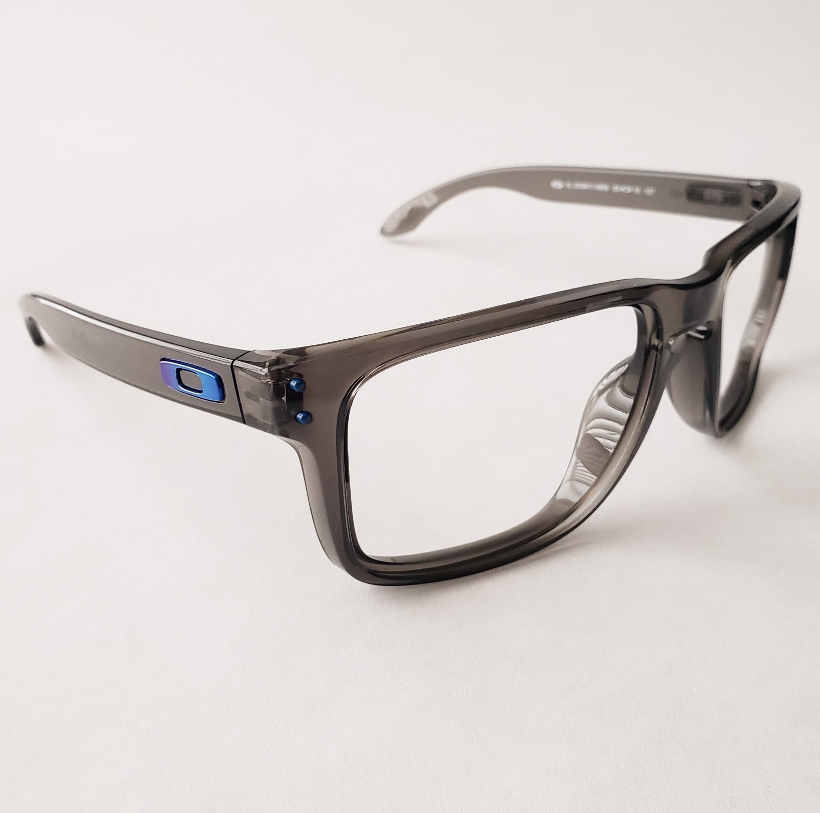 Oakley Holbrook XL Grey Smoke Blue Icons Replacement Frame Only Authentic OO9417