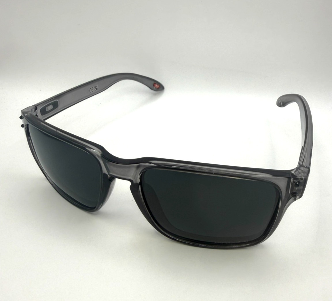 Oakley Holbrook XL OO9417 Grey Smoke Frame Prizm P Black Lens Sunglasses 59mm