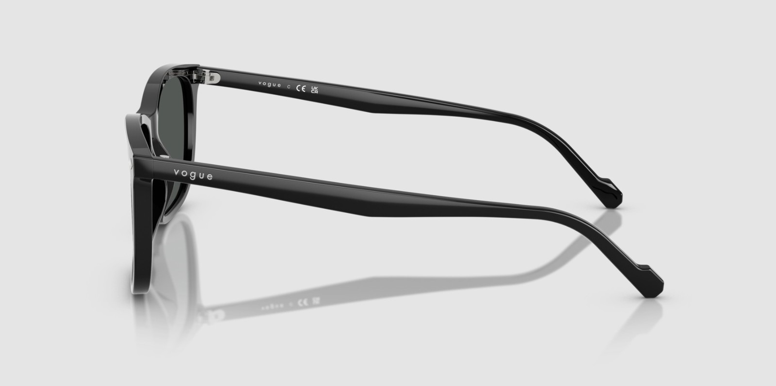 VOGUE VO5618S W44 87 Black Dark Grey 57 mm Men’s Sunglasses