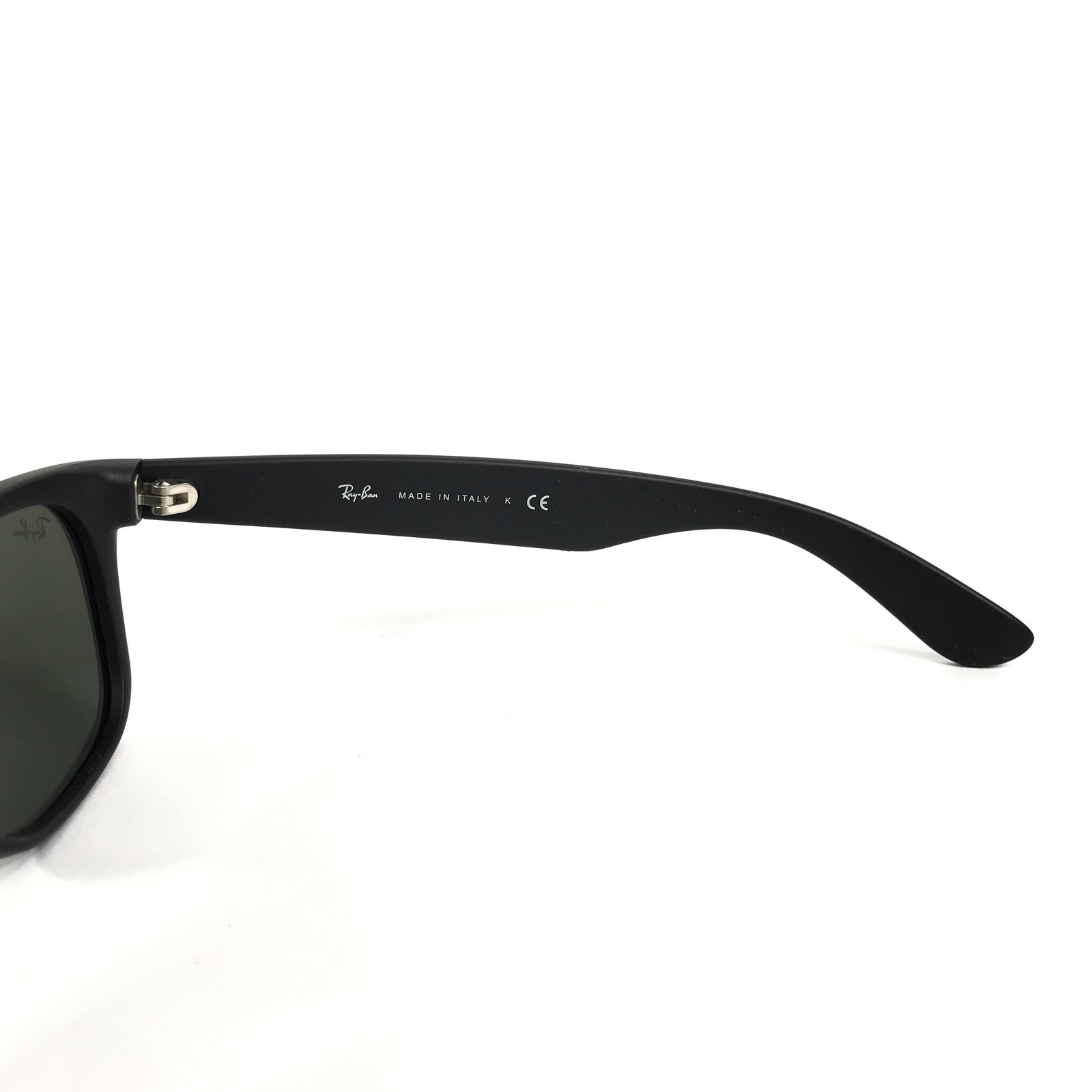 Ray-Ban Sunglasses RB2132 NEW WAYFARER 622/30 Matte Black w/ Silver Flash 55 mm