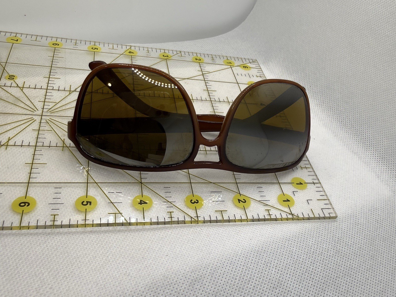 Sunglasses Nylon Frames France Depose Crown France Brown