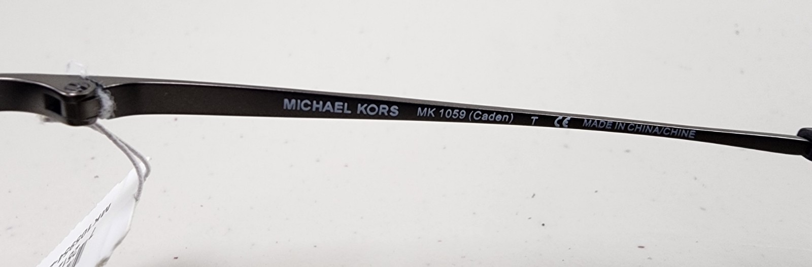 Michael Kors Men’s Caden MK1059 Printed Round Matte Gunmetal Sunglasses NWT