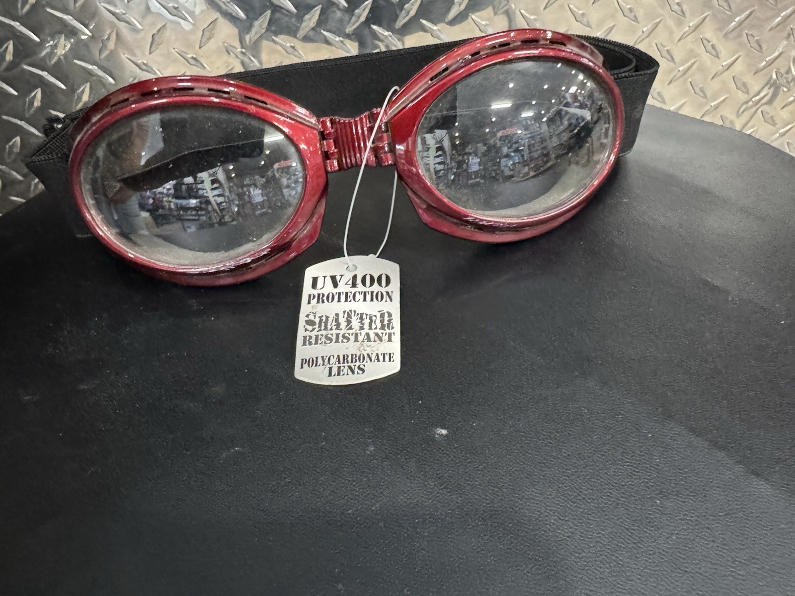 UV 400 Protection, Shatter Resistant, Polycarbonate Lens
