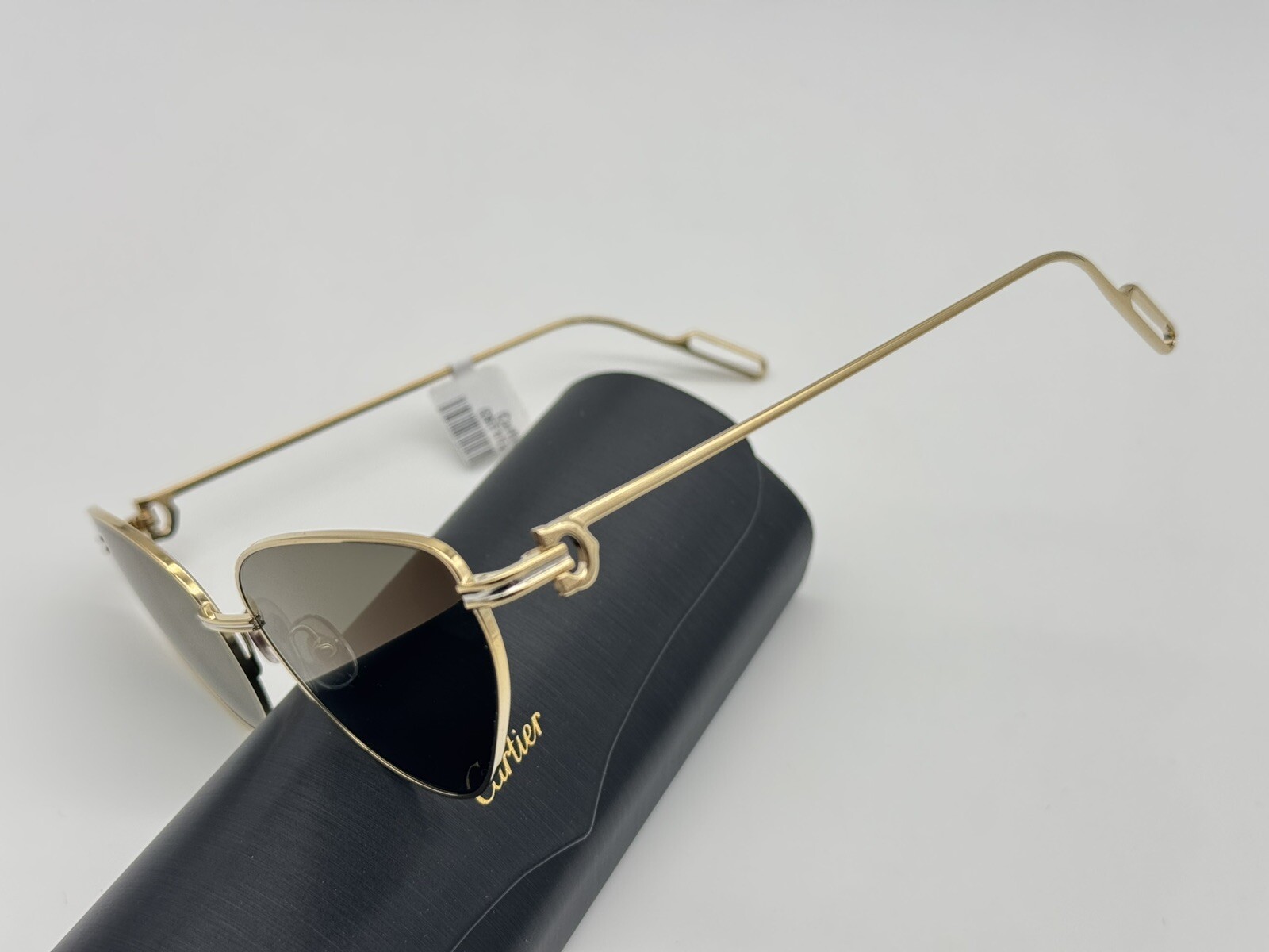PREMIERE C DE CARTIER CAT-EYE SHAPE SUNGLASSES CT0155S NEW 100% GENUINE RP $1425
