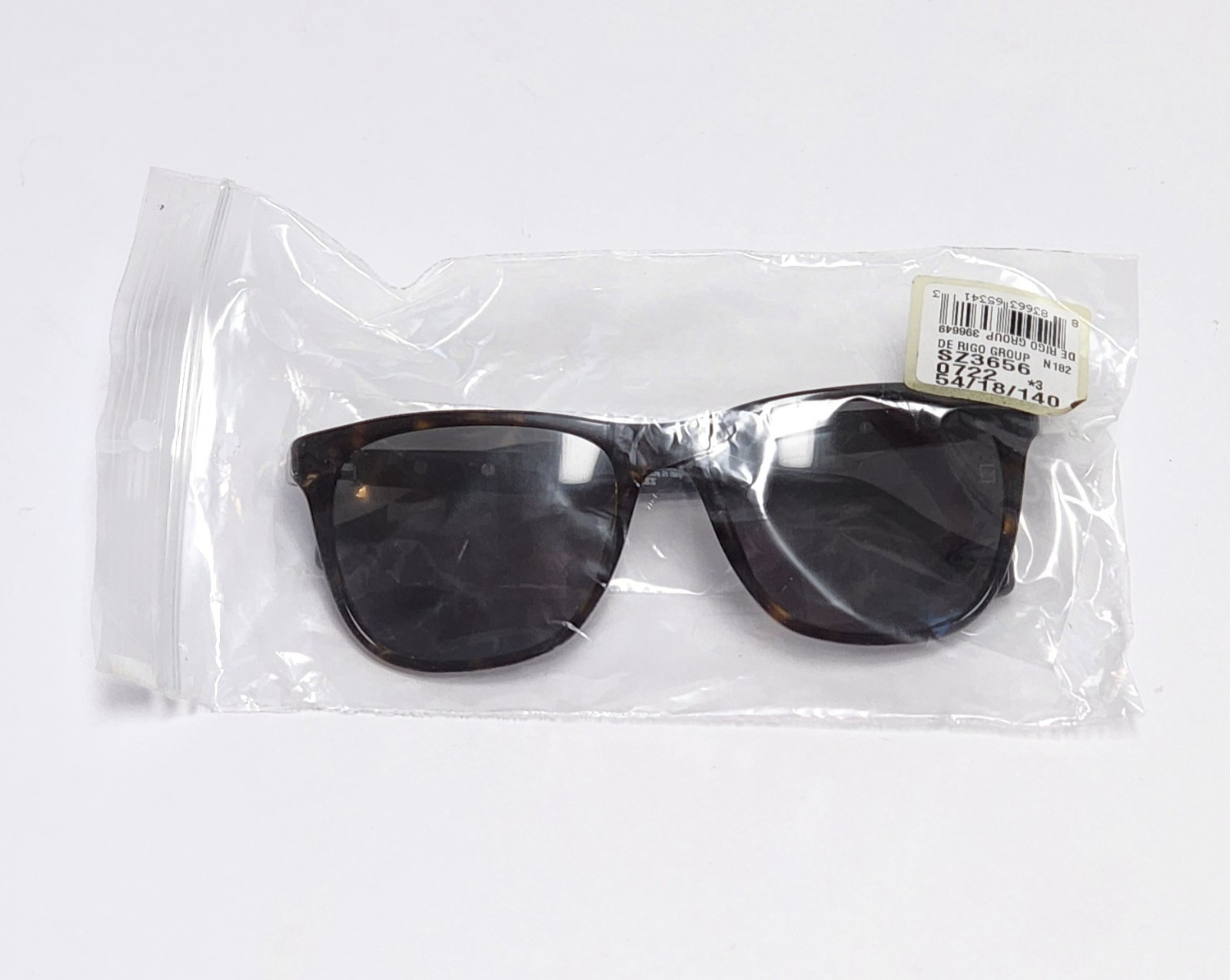 Ermenegildo Zegna Sunglasses Shiney Wayfair Dark Havana SZ3656 Made in Italy