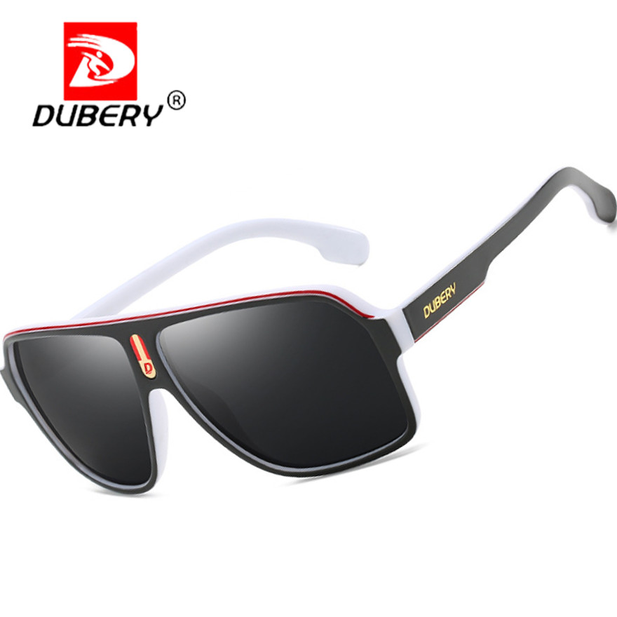DUBERY Oversize Polarized Sport Sunglasses Men Women Driving Fishing Glasses Hot