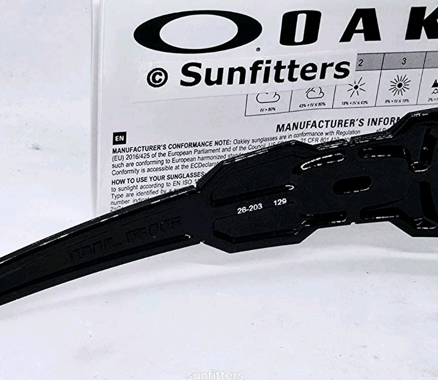 Oakley OIL RIG black/black iridium POLARIZED OO9081 26-203 sunglasses NEW IN BOX